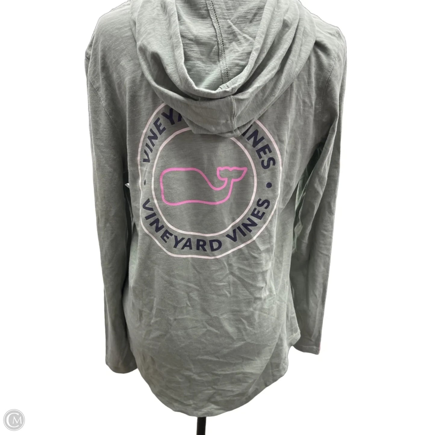 Top Long Sleeve By Vineyard Vines In Green, Size: S