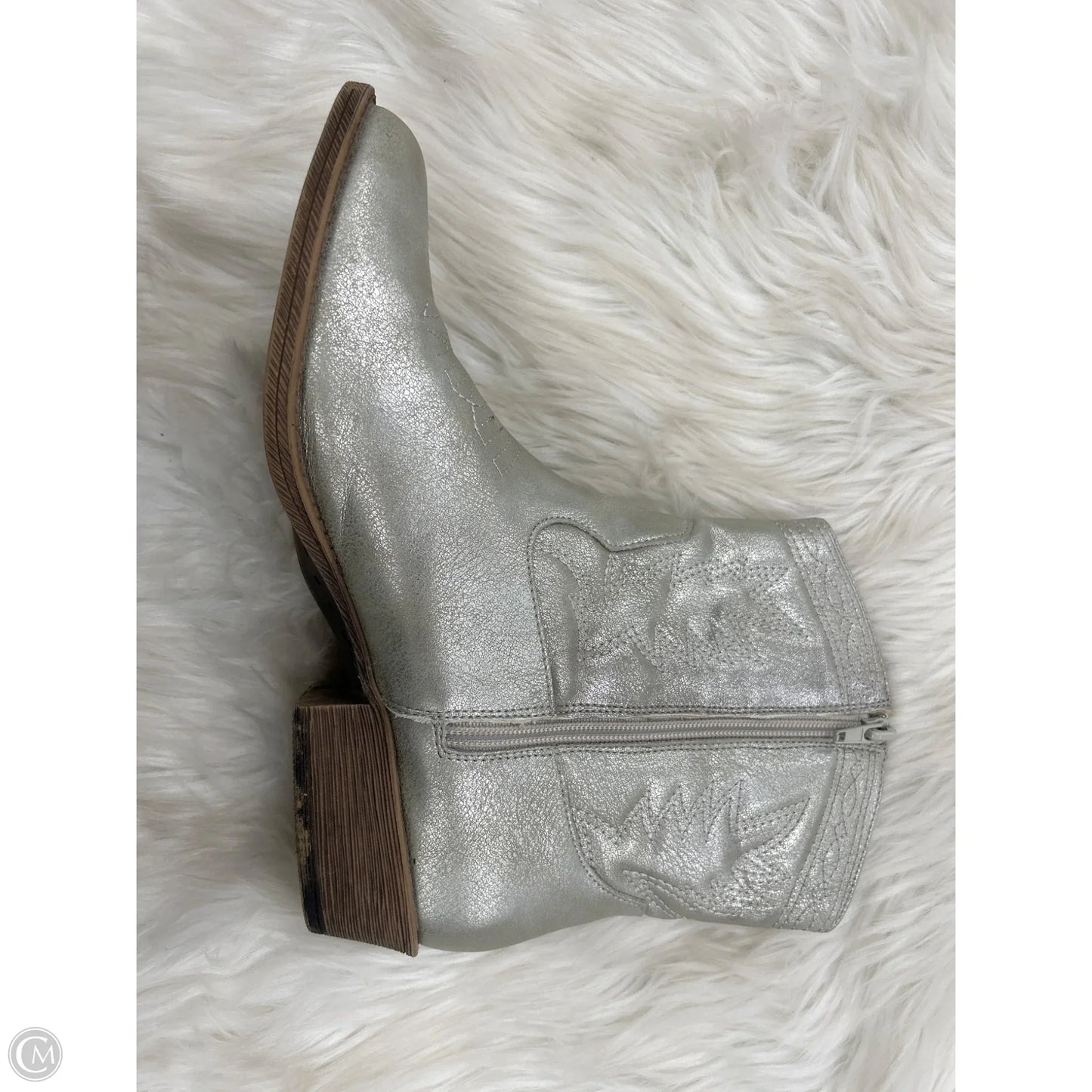 Boots Western By Coconuts In Silver, Size: 10