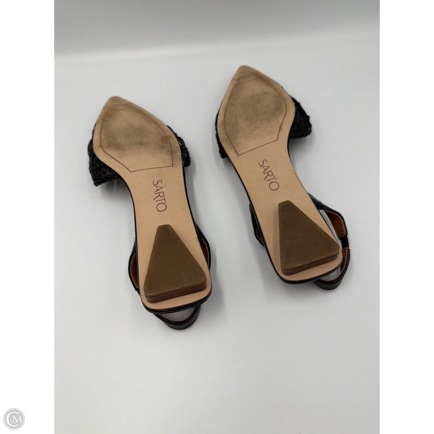 Shoes Flats By Clothes Mentor In Black, Size: 6.5