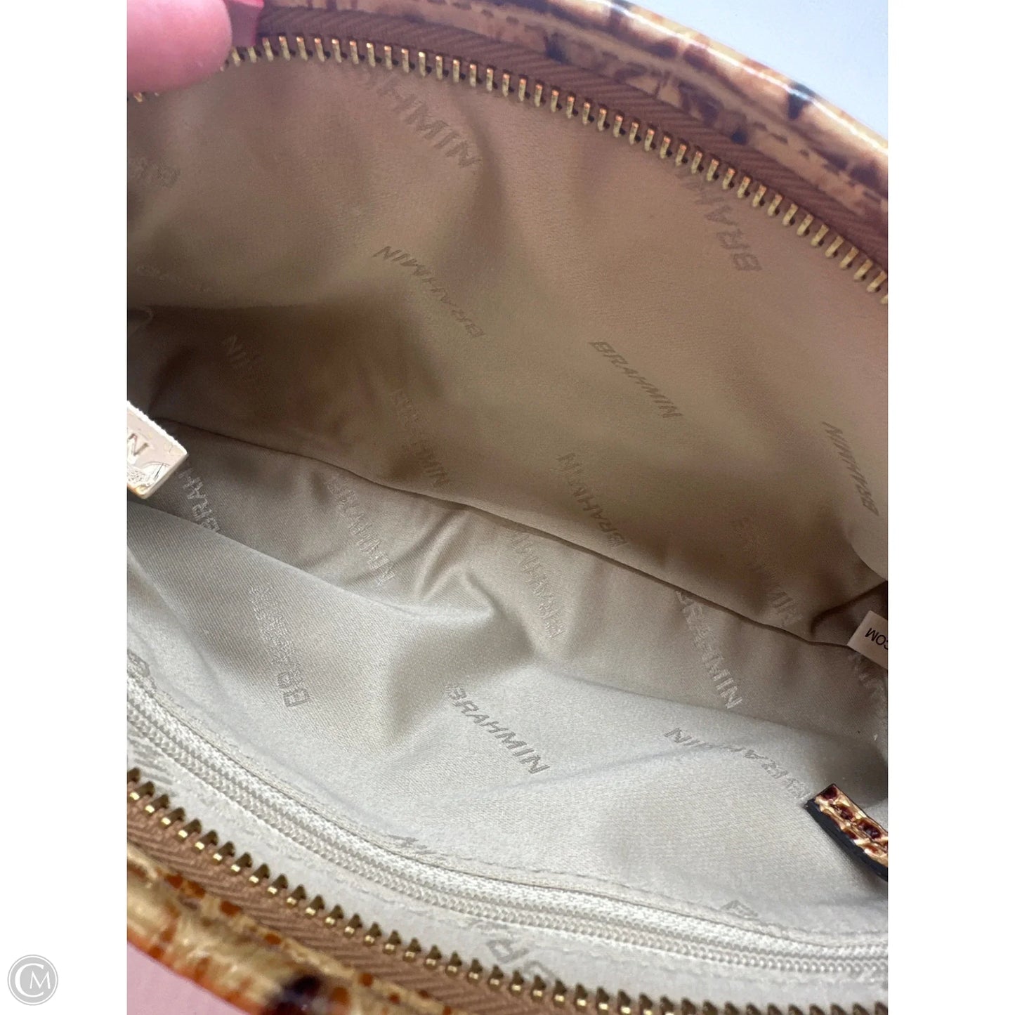 Wristlet Designer By Brahmin, Size: Large