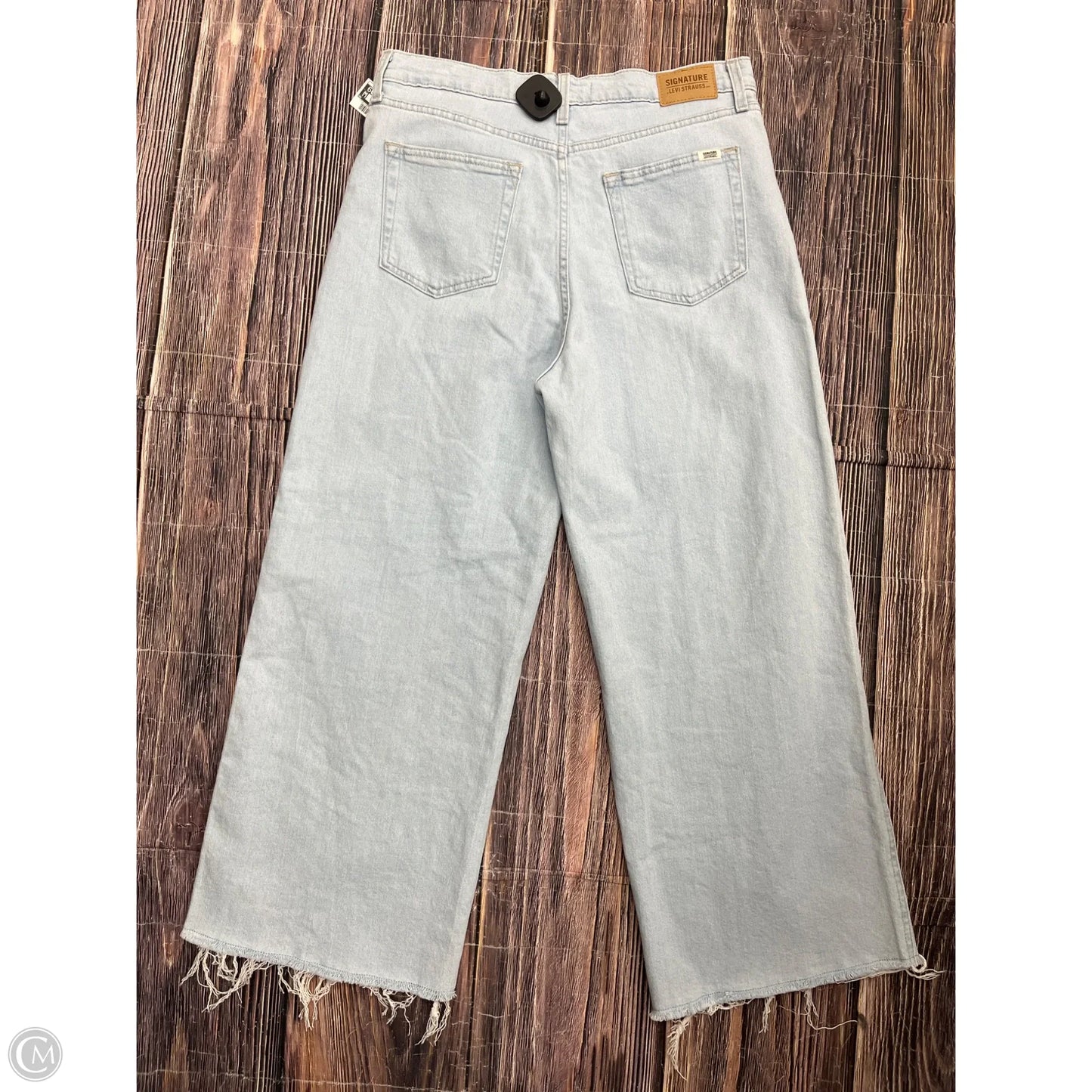 Jeans Wide Leg By Levis In Blue, Size: 10