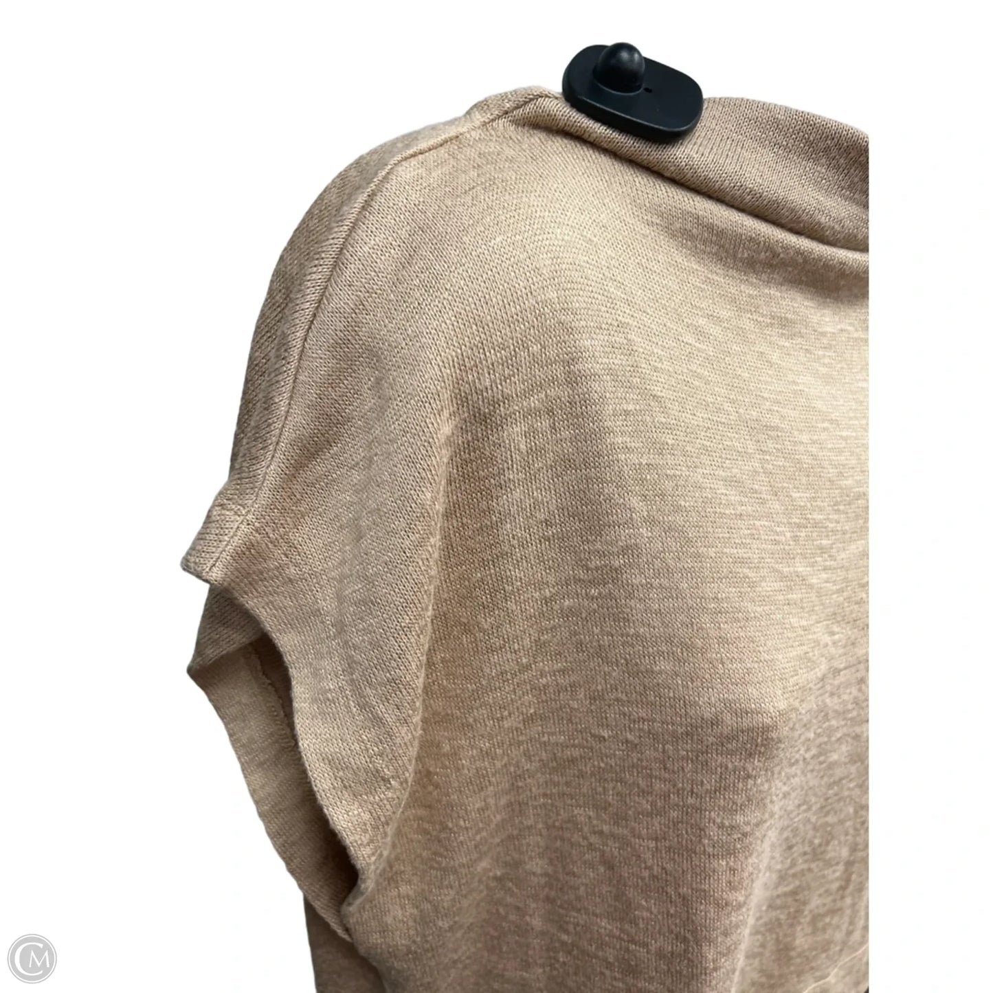 Top Sleeveless By Anthropologie In Tan, Size: M