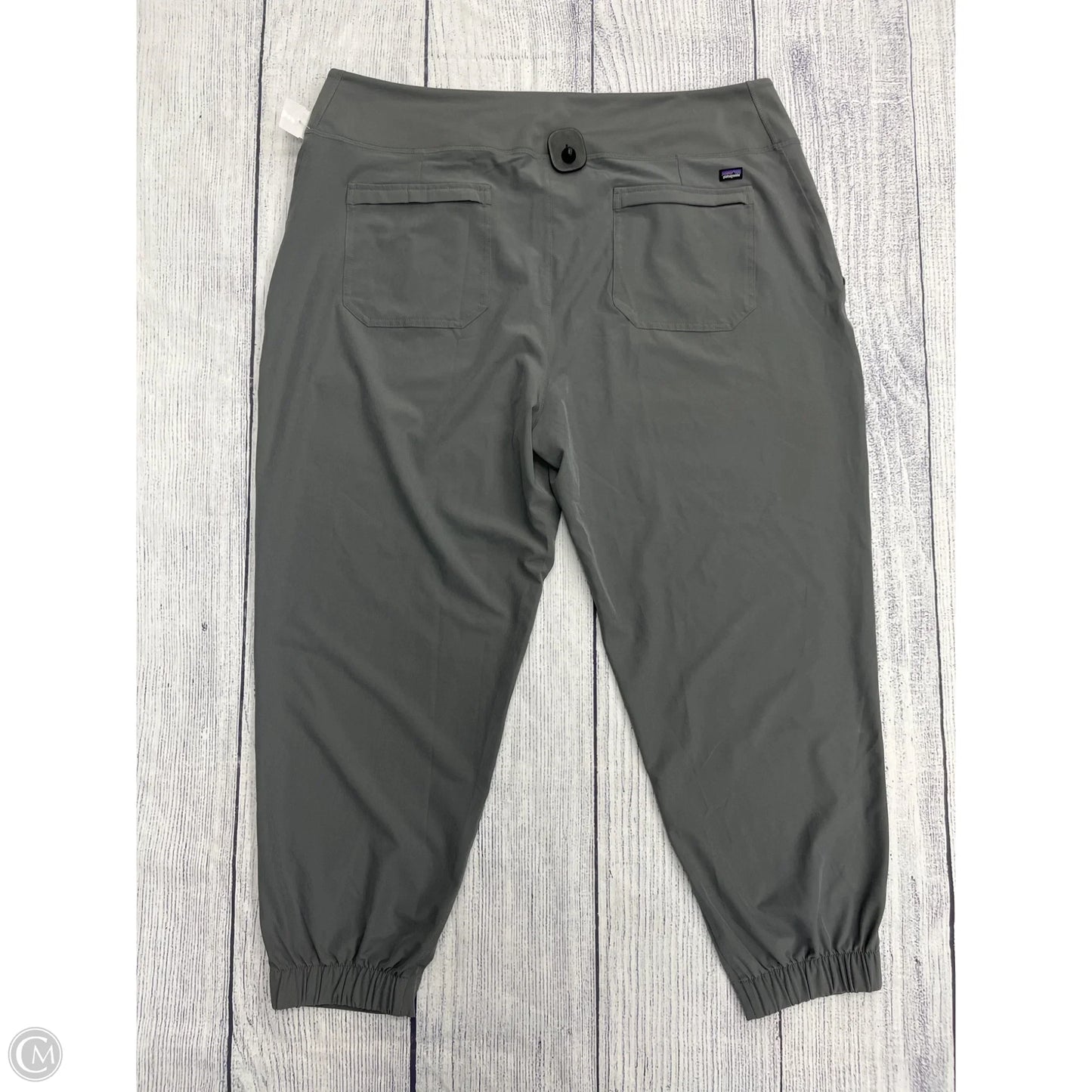 Athletic Leggings By Patagonia In Grey, Size: 1x