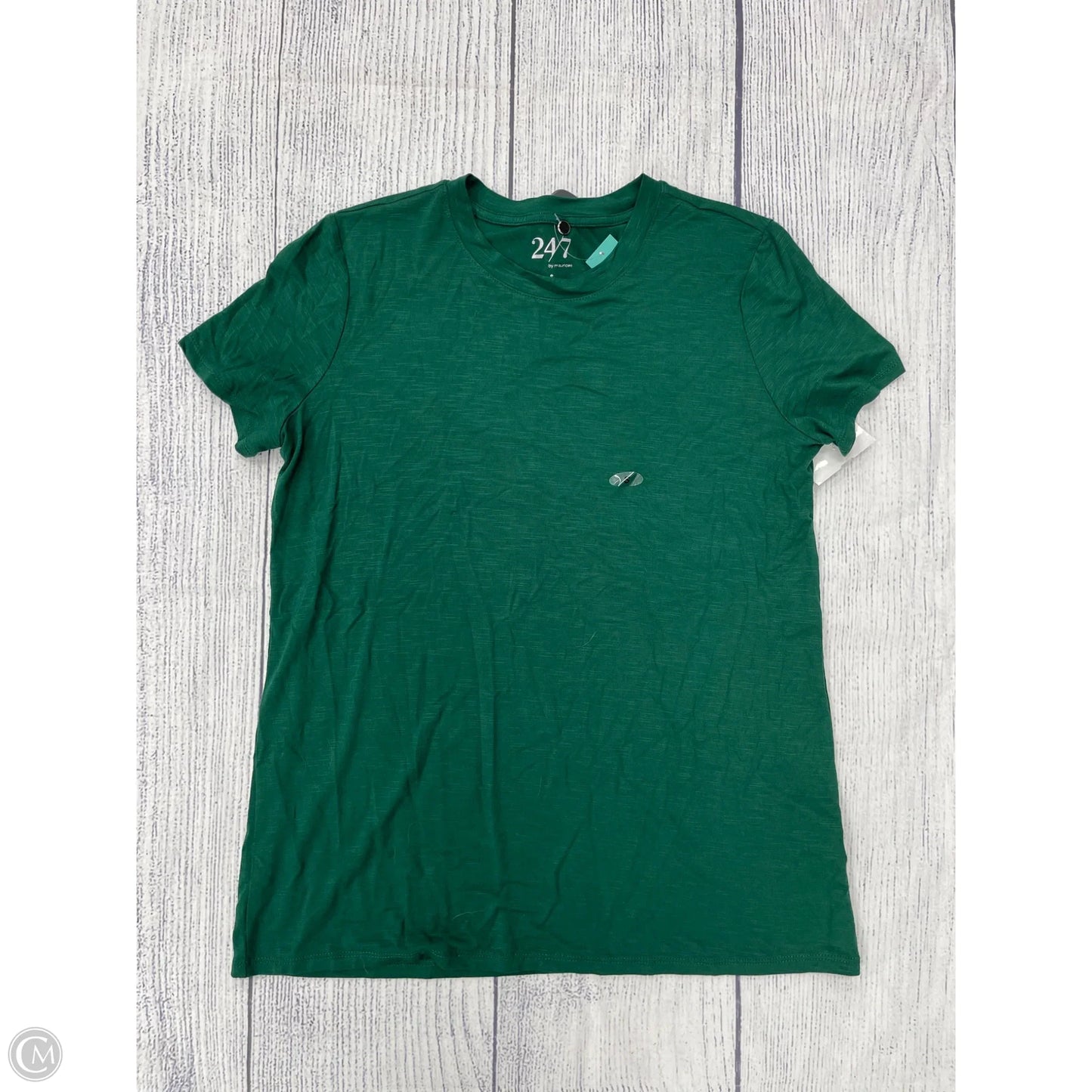 Top Short Sleeve By Maurices In Green, Size: S