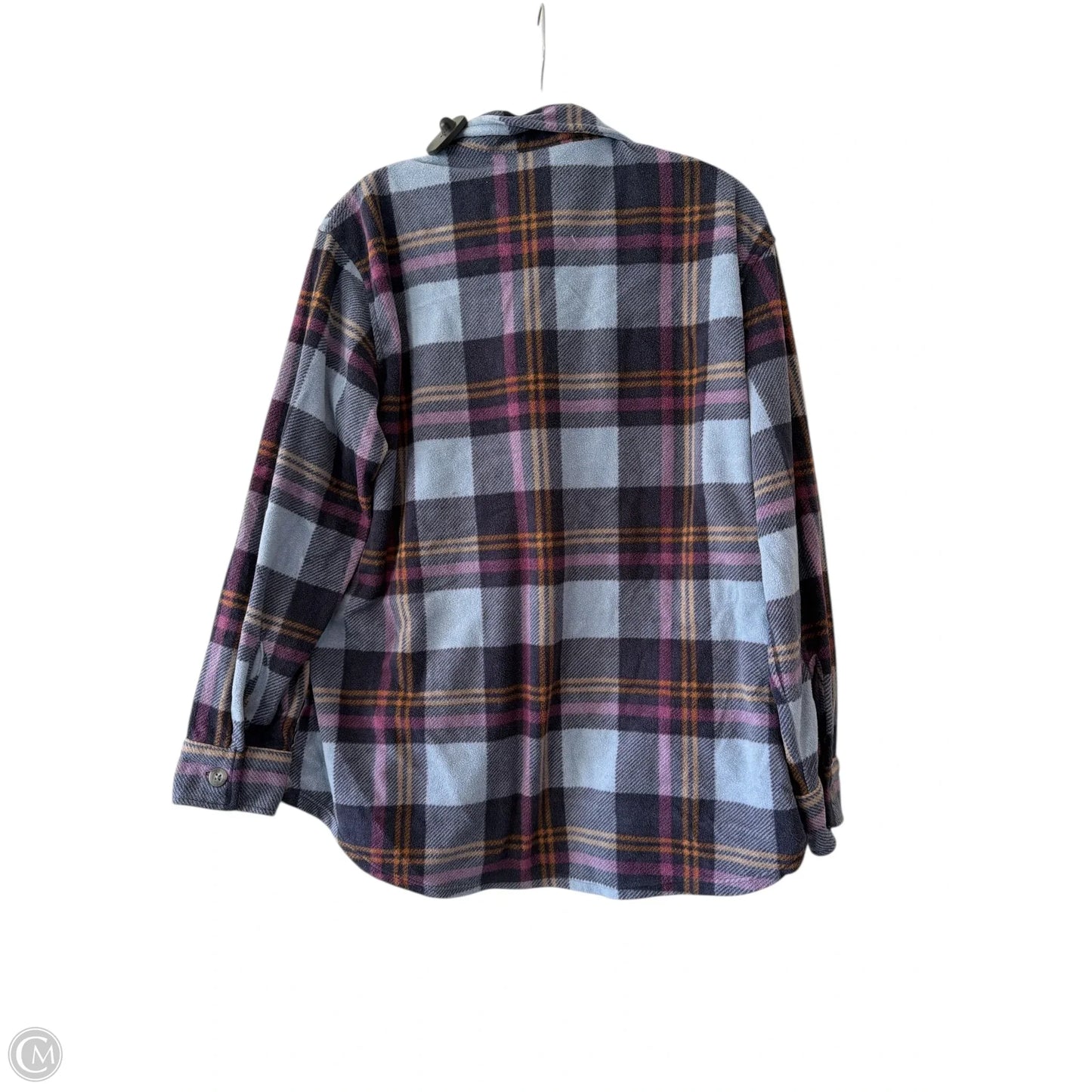 Top Long Sleeve By Eddie Bauer In Purple, Size: L