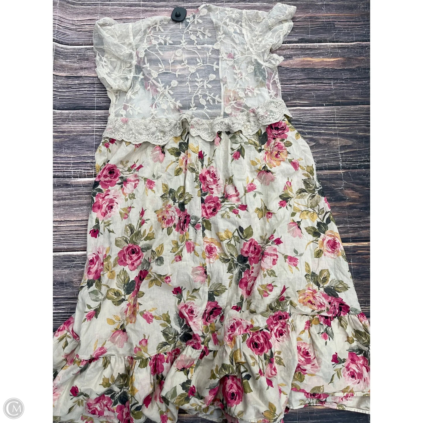 Cardigan By Torrid In Floral Print, Size: M