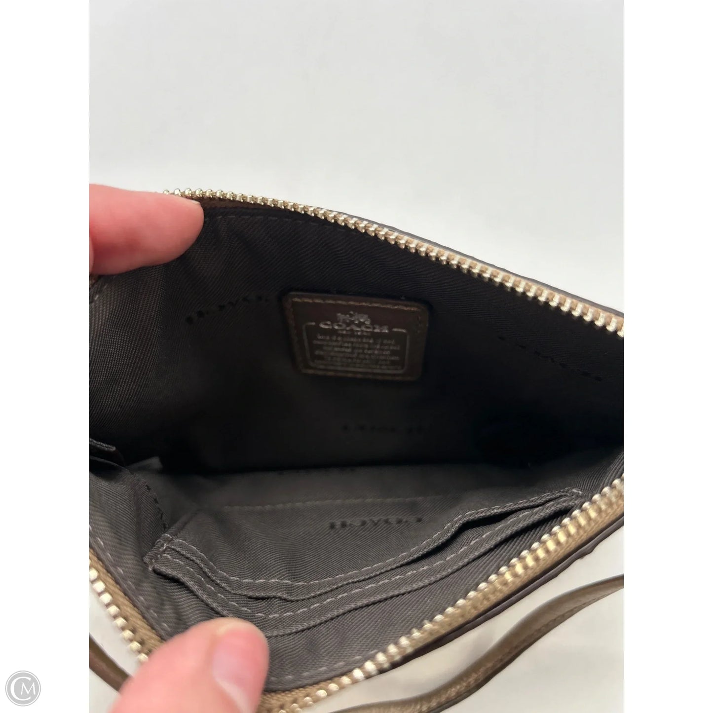 Wristlet Designer By Coach, Size: Small