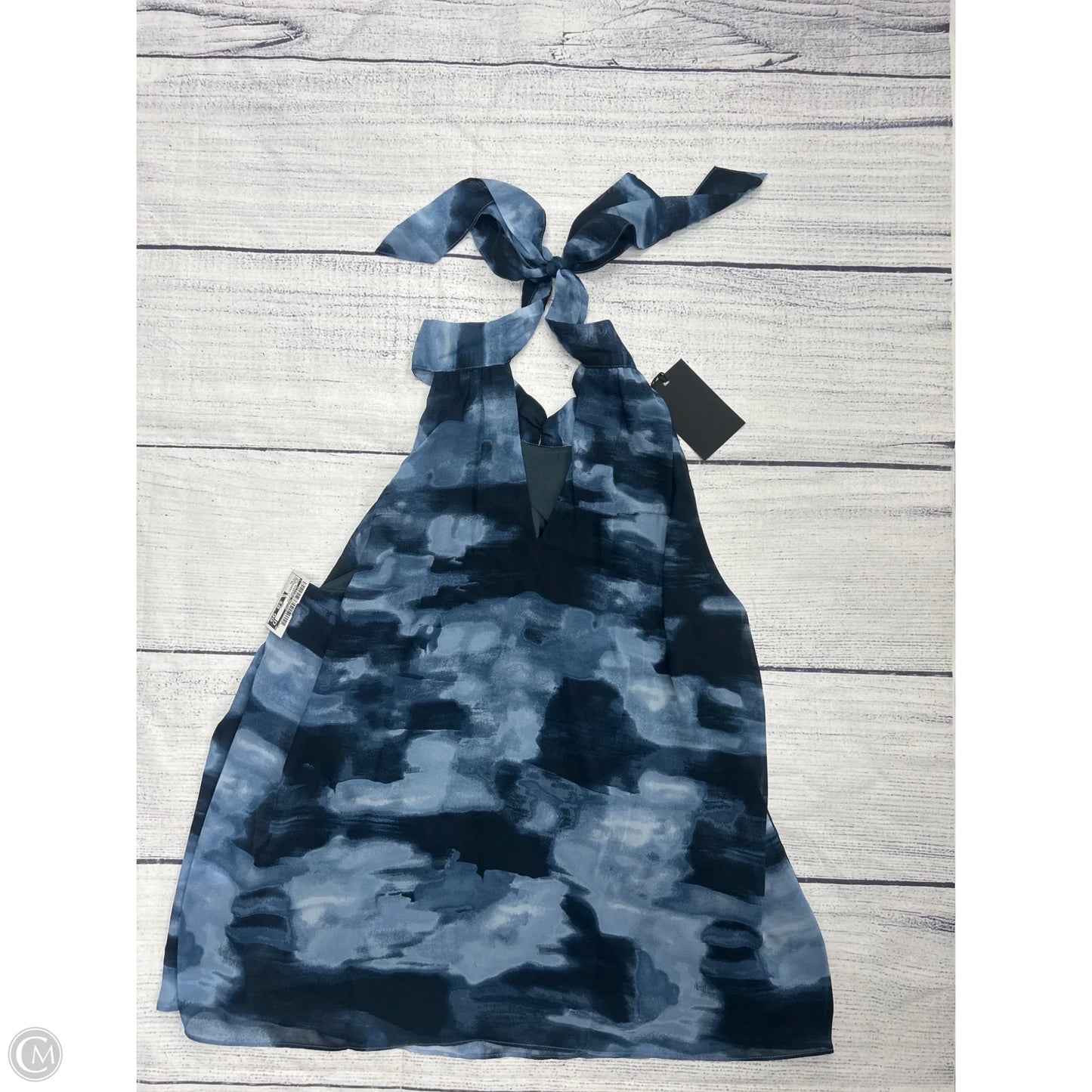 Top Sleeveless By Clothes Mentor In Blue, Size: Xl