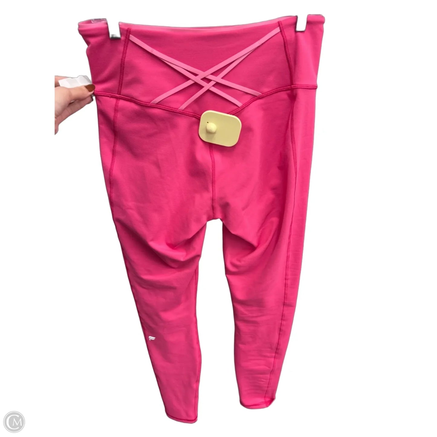 Athletic Leggings By Fabletics In Pink, Size: M