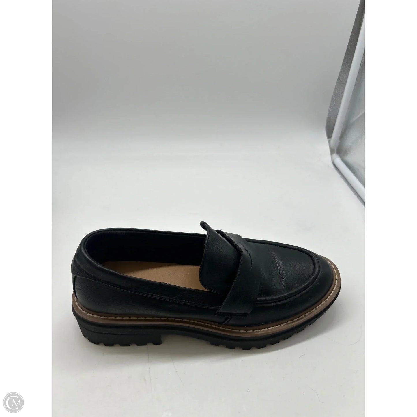 Shoes Heels Block By Falls Creek In Black, Size: 7