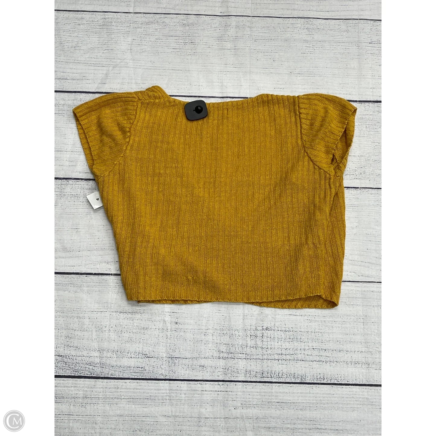 Sweater By Free People In Yellow, Size: L