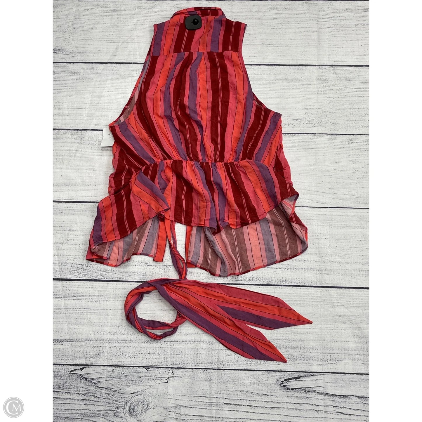 Top Sleeveless By Free People In Red, Size: L