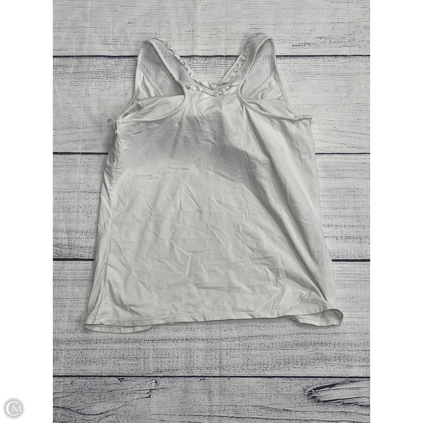 Tank Top Designer By Lilly Pulitzer In White, Size: M