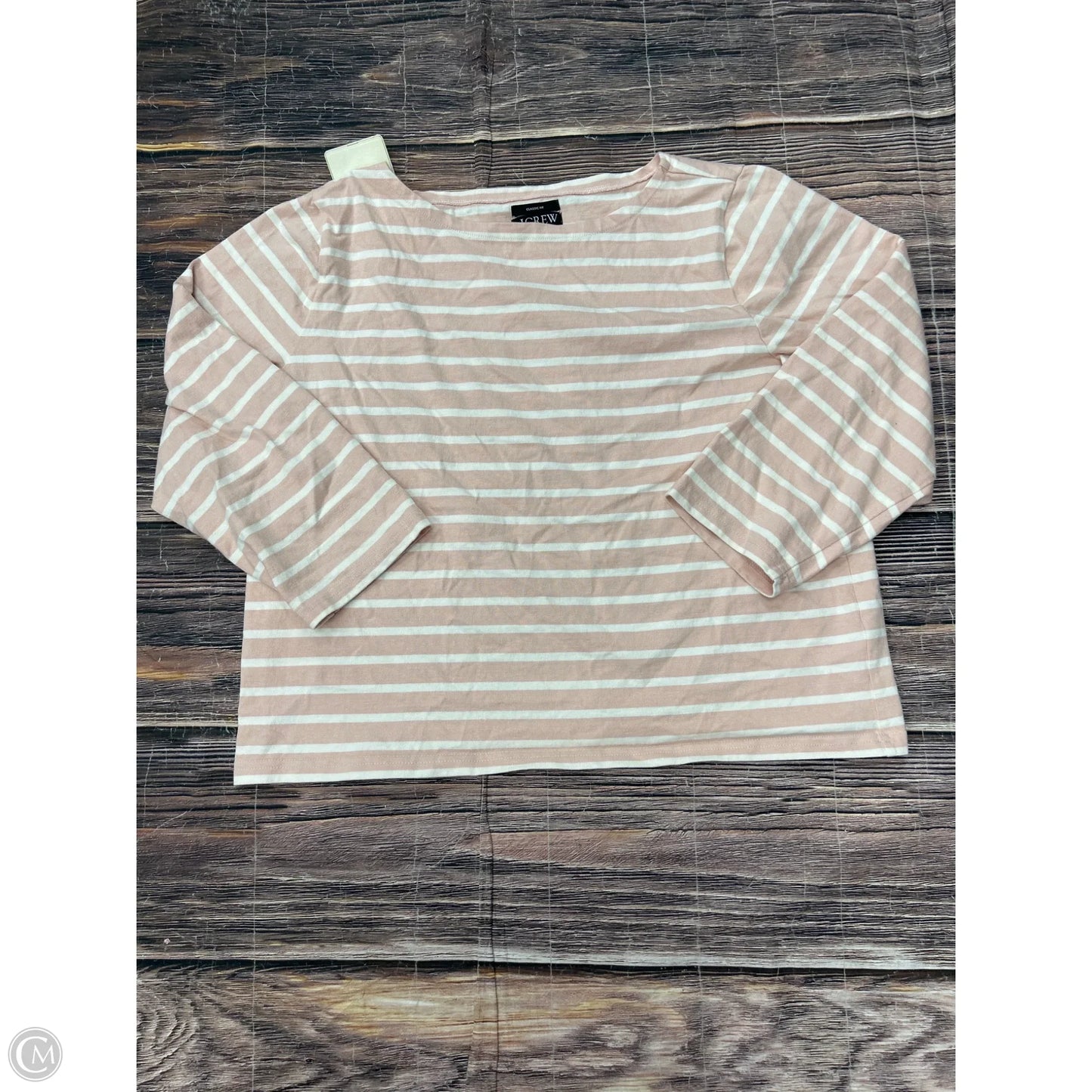 Top Long Sleeve By J. Crew In Pink, Size: 1x