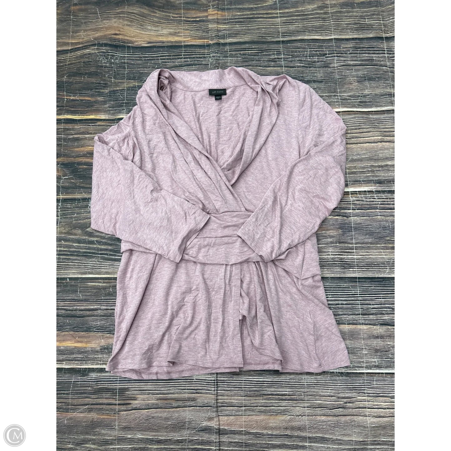 Top Long Sleeve By J. Jill In Purple, Size: Xl