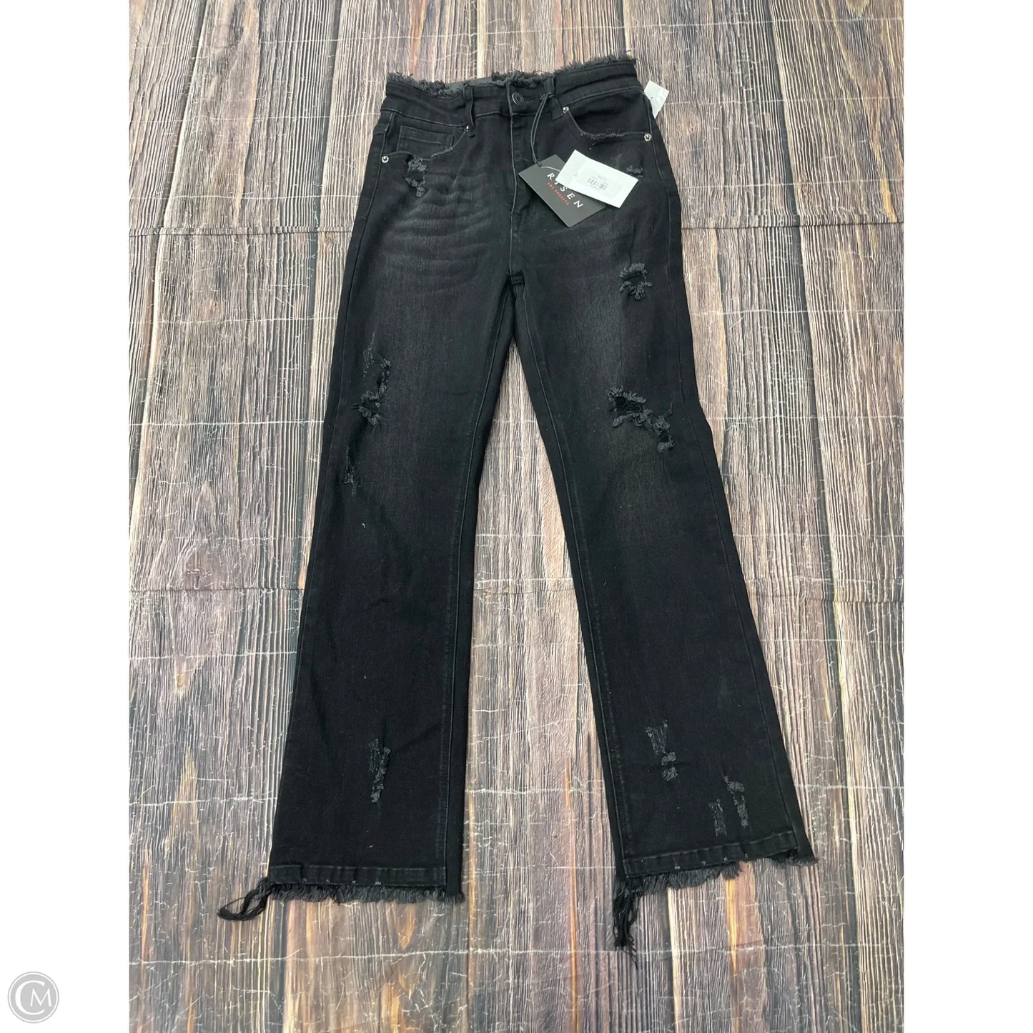 Jeans Boot Cut By Risen In Black, Size: 4