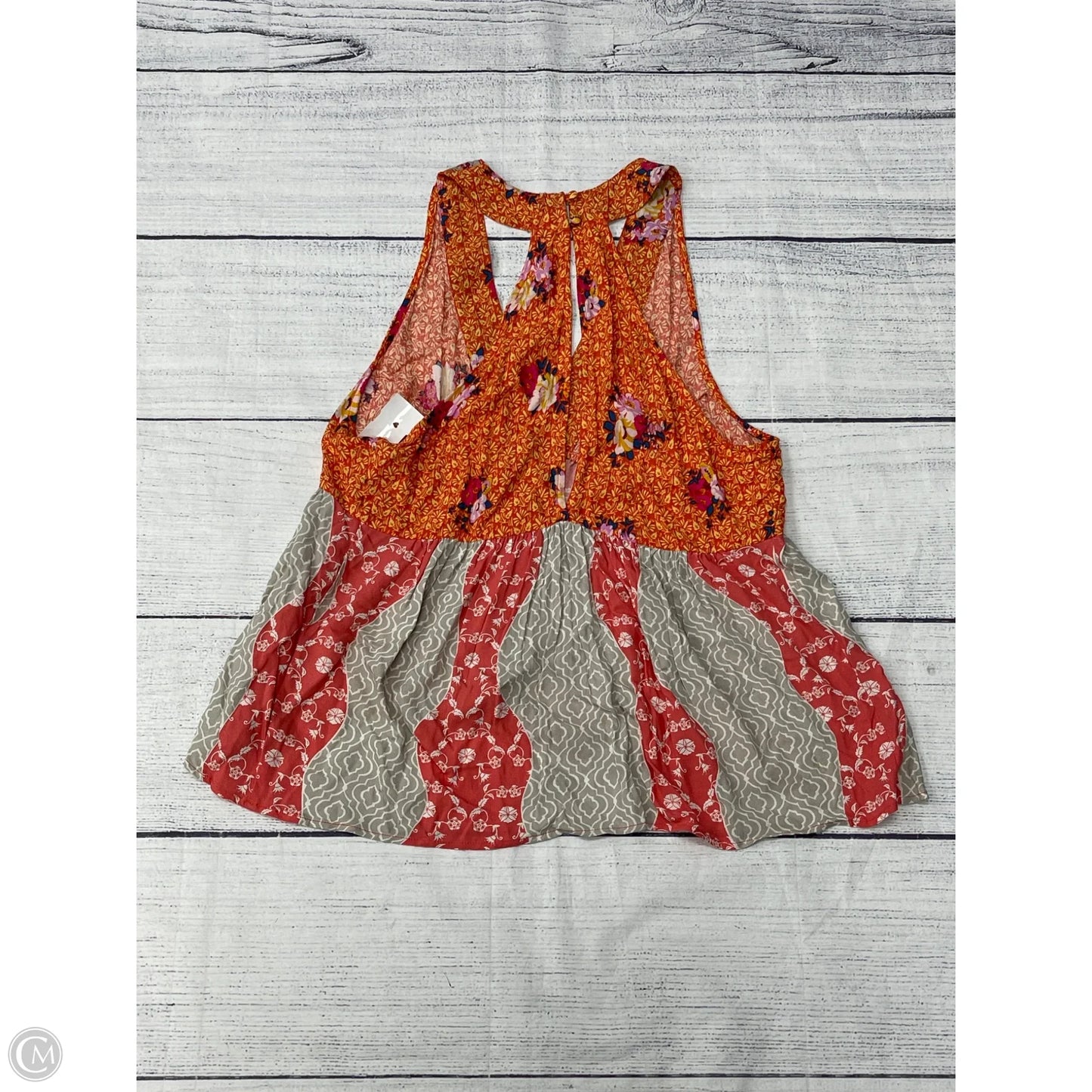 Tank Top By Free People In Orange, Size: L
