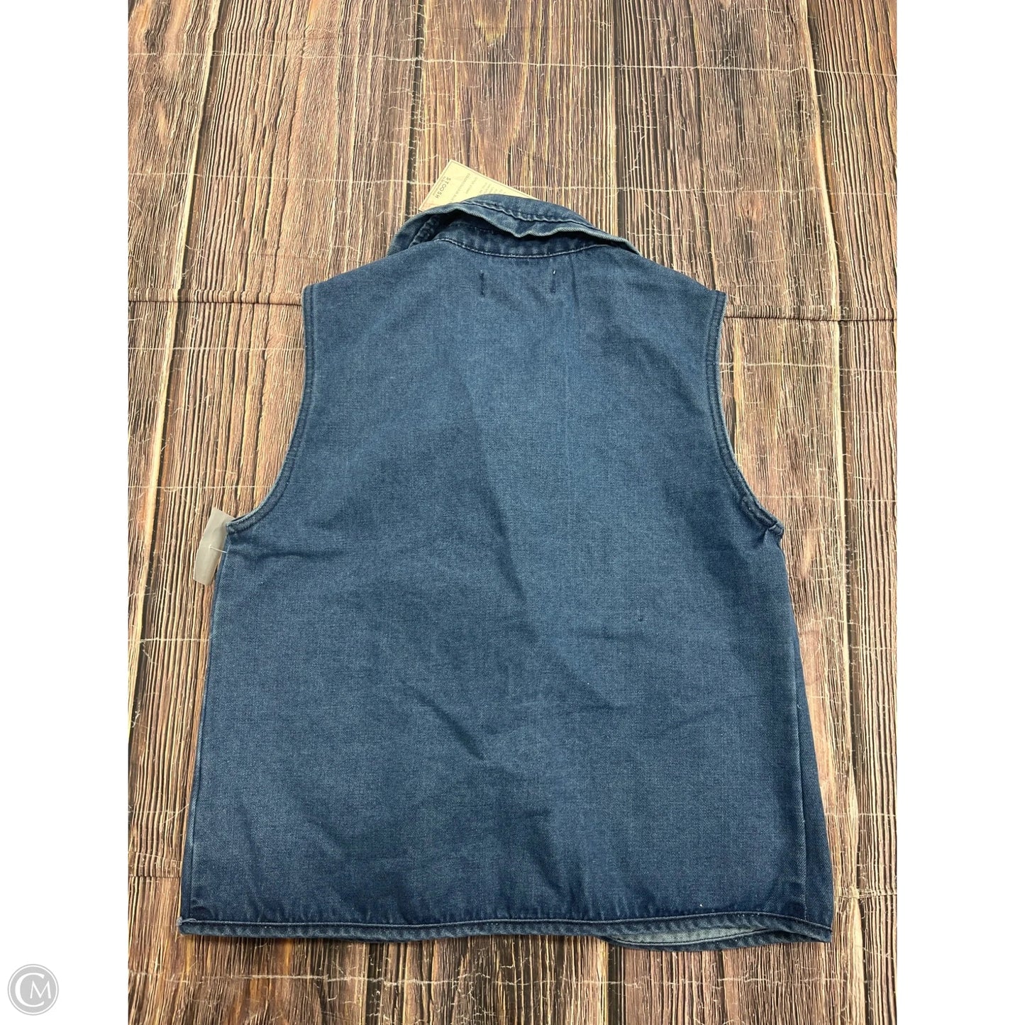 Vest Other By Stoosh In Blue Denim, Size: S