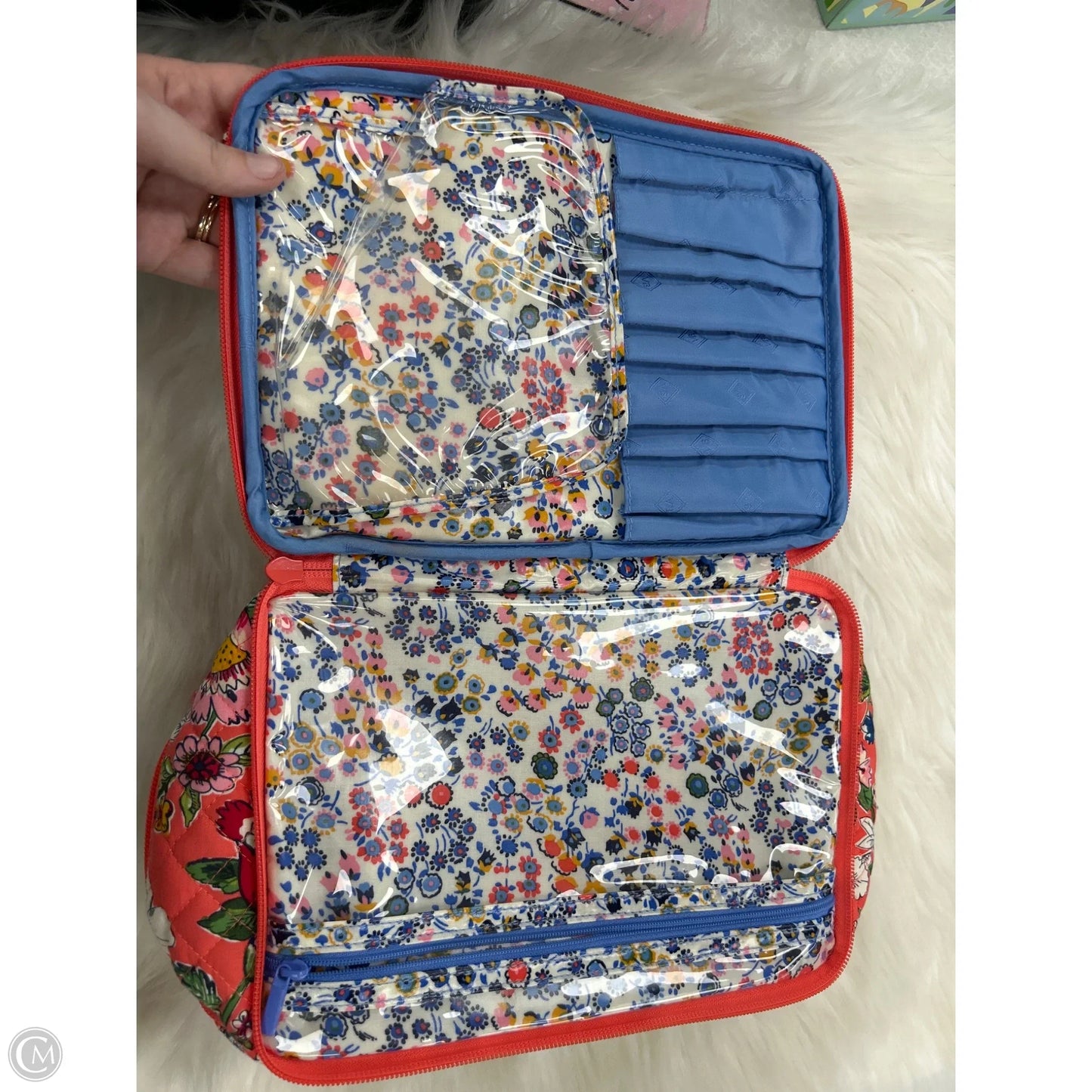 Makeup Bag By Vera Bradley, Size: Large