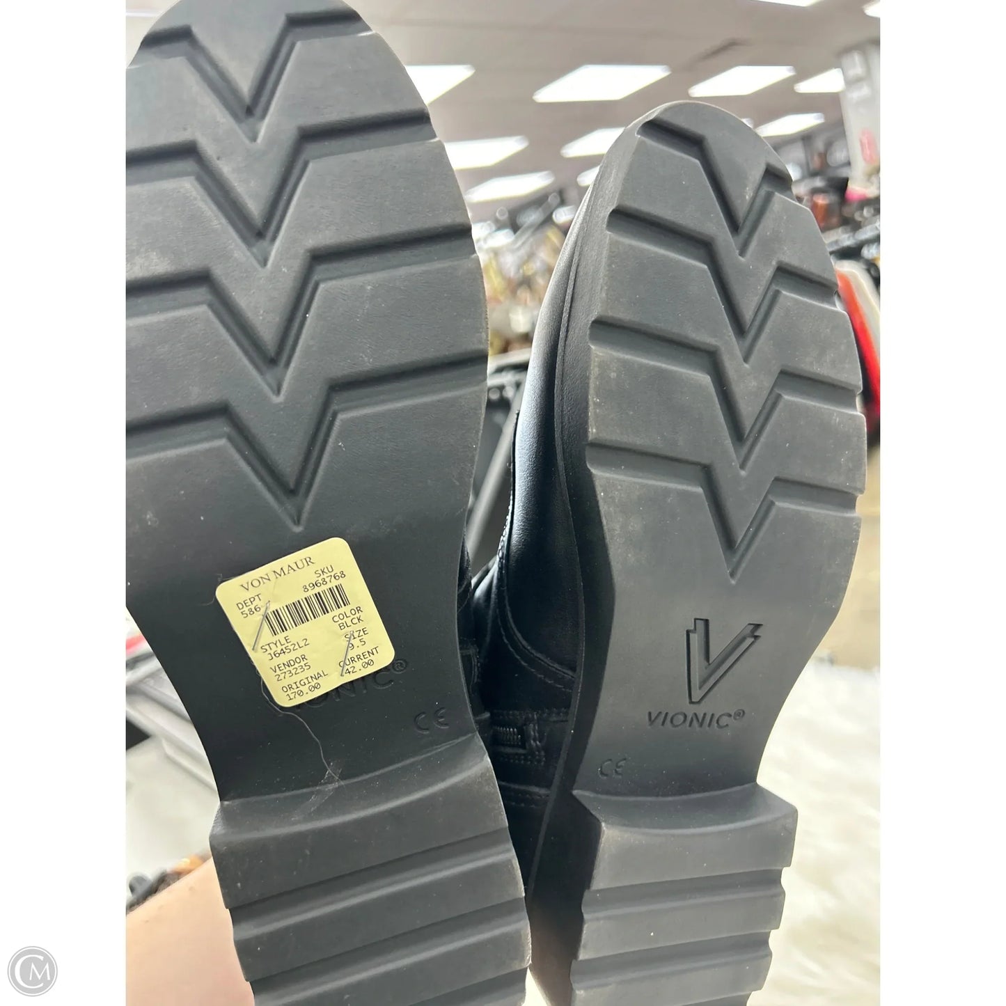 Boots Combat By Vionic In Black, Size: 9.5