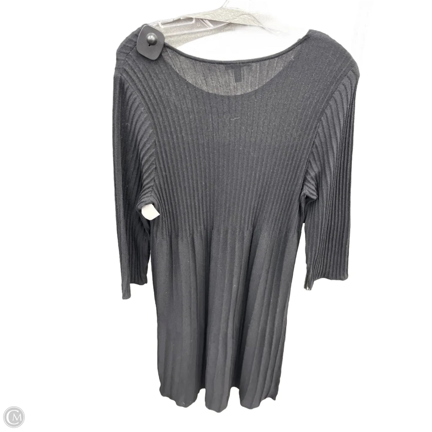 Dress Casual Midi By Eileen Fisher In Black, Size: M