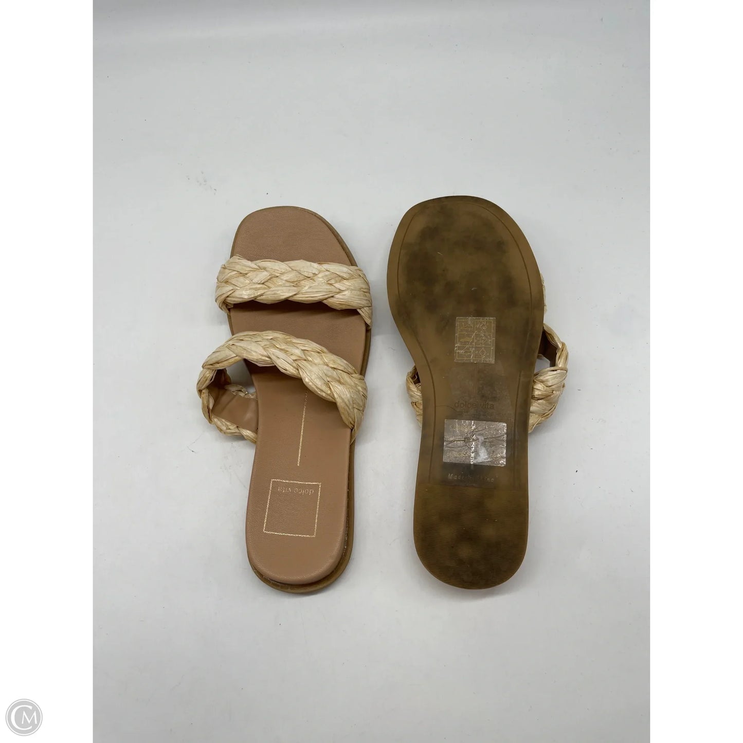 Sandals Flats By Dolce Vita In Tan, Size: 6.5