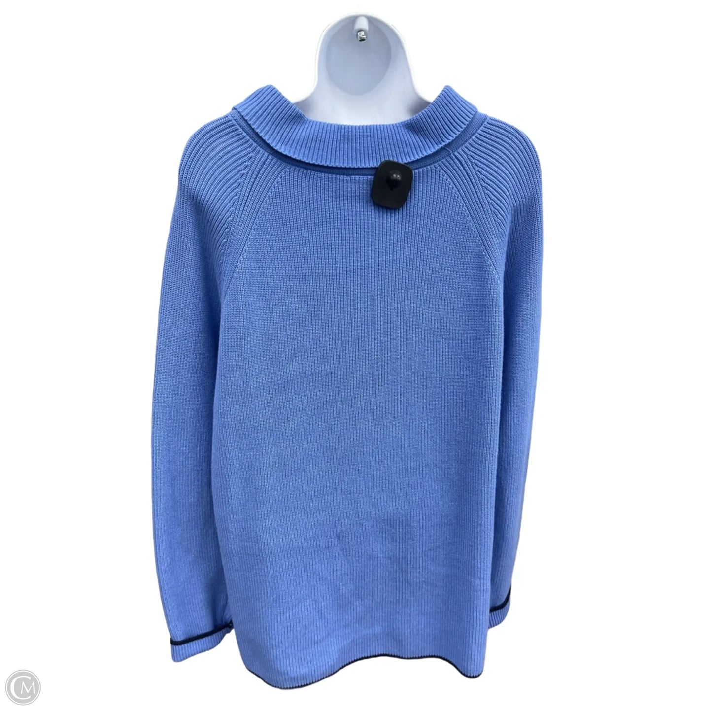 Sweater By Talbots In Blue, Size: L