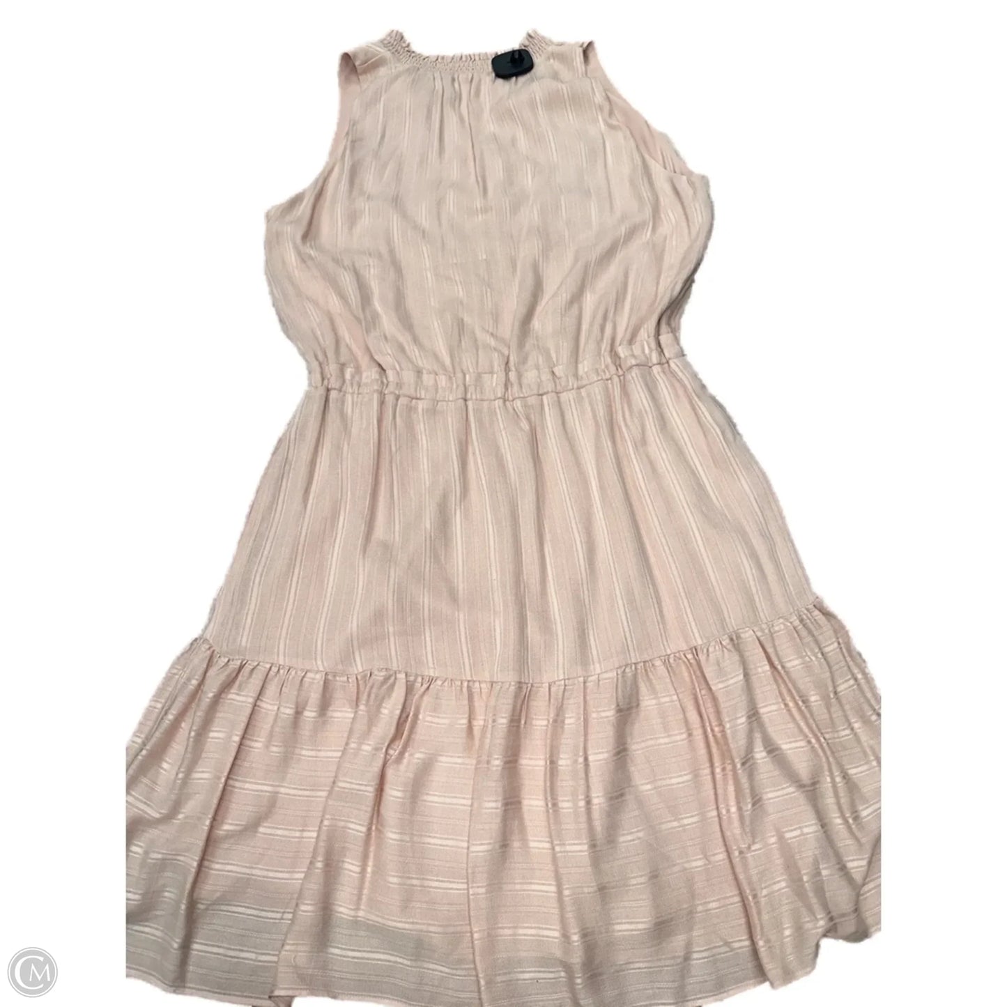 Dress Casual Midi By White House Black Market In Pink, Size: M