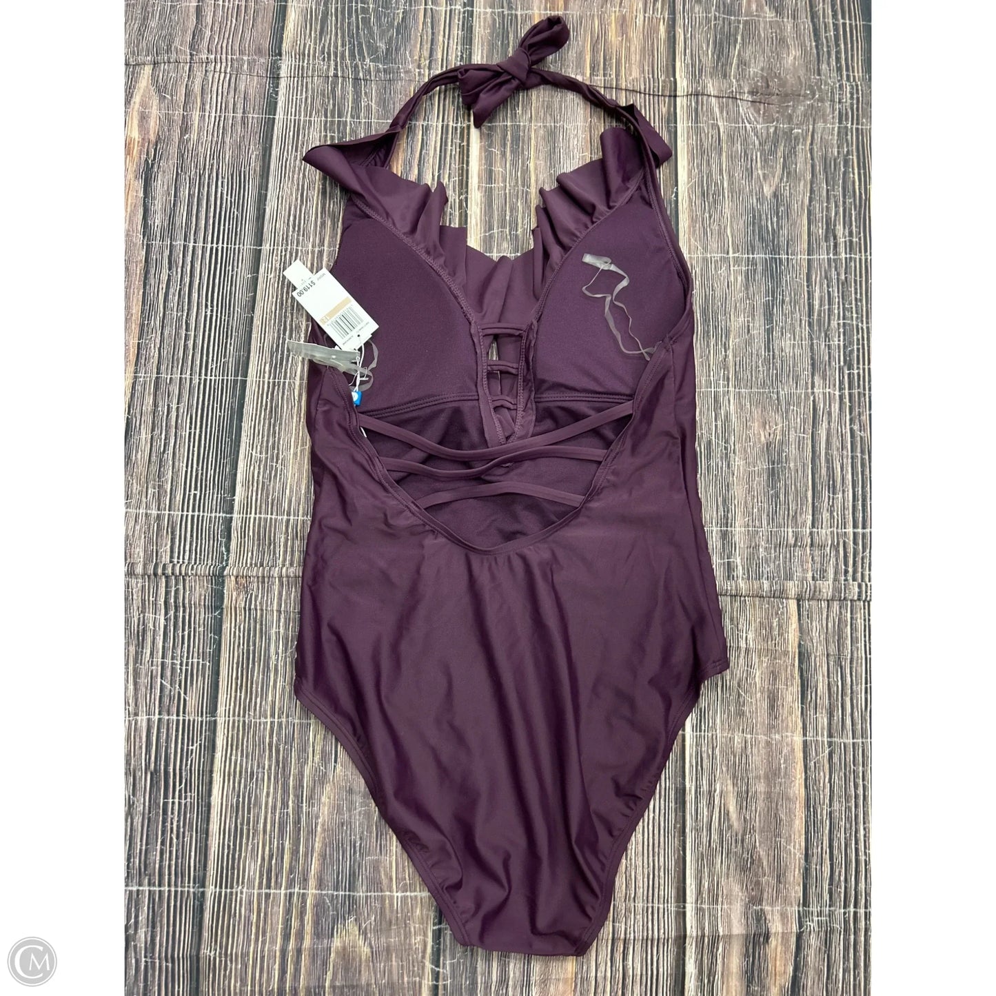Swimsuit By Rod Beattie In Purple, Size: L
