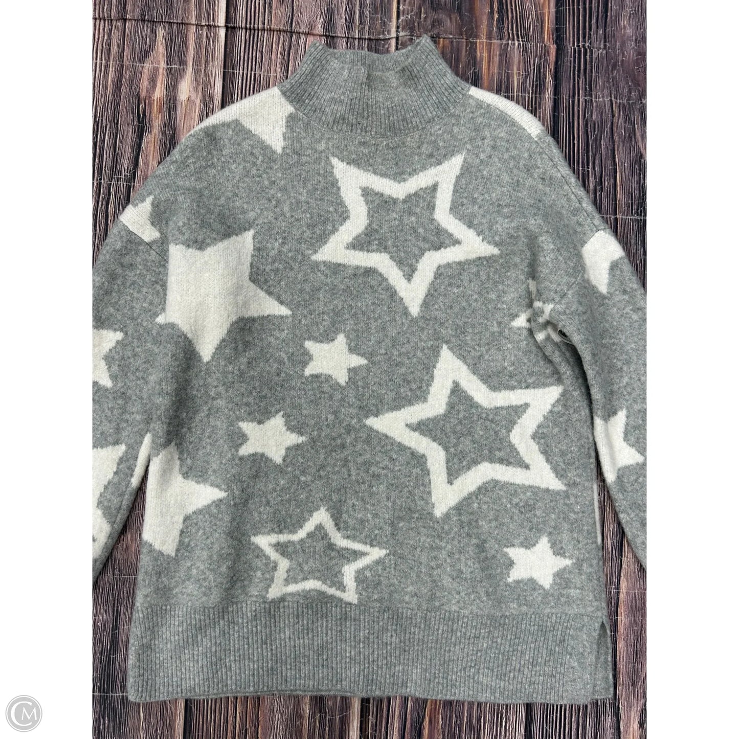 Sweater By Lou And Grey In Grey, Size: M