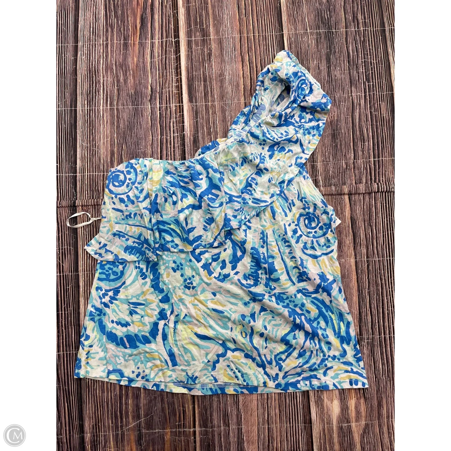 Tank Top Designer By Lilly Pulitzer In Blue, Size: M