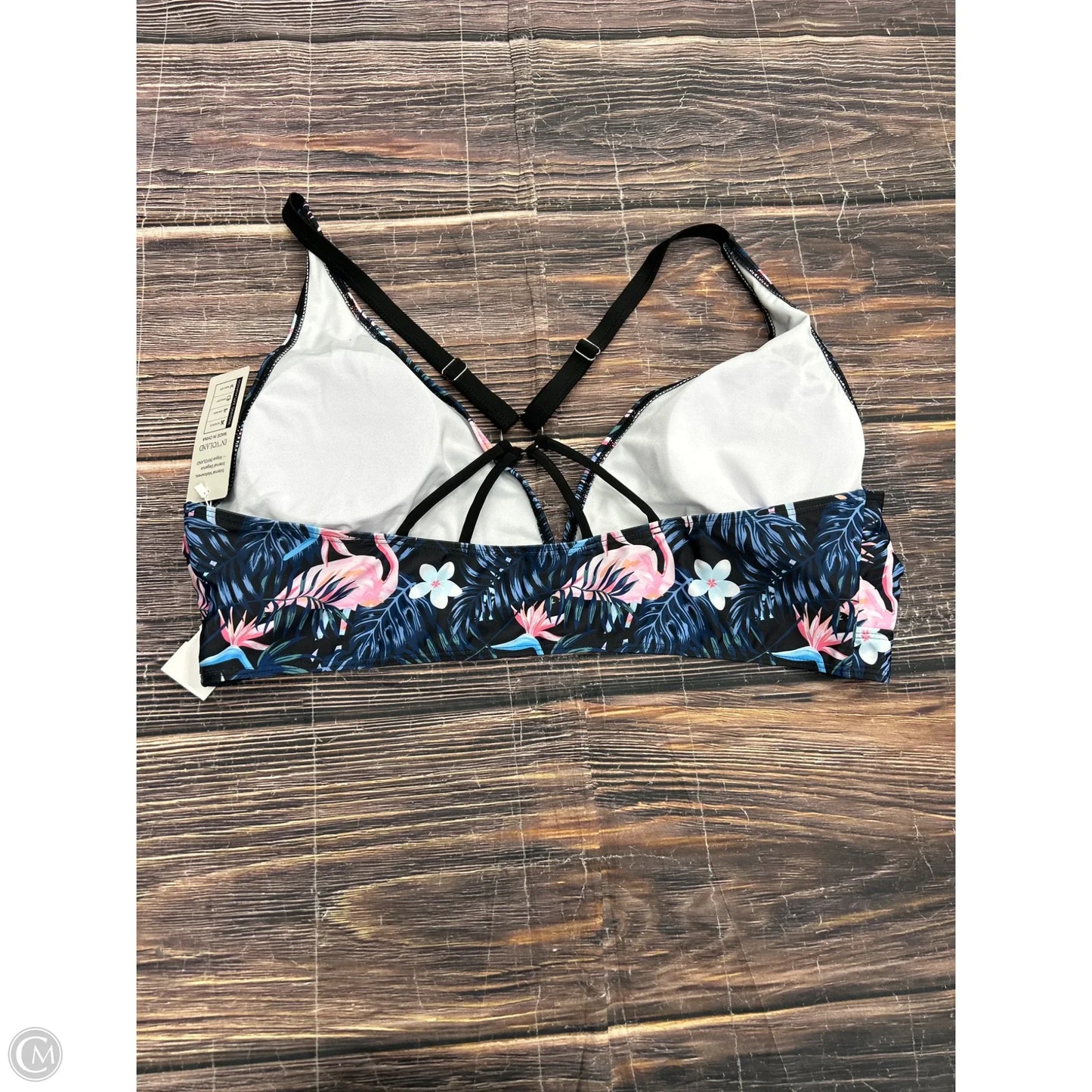 Swimsuit Top By Clothes Mentor In Blue, Size: 2x