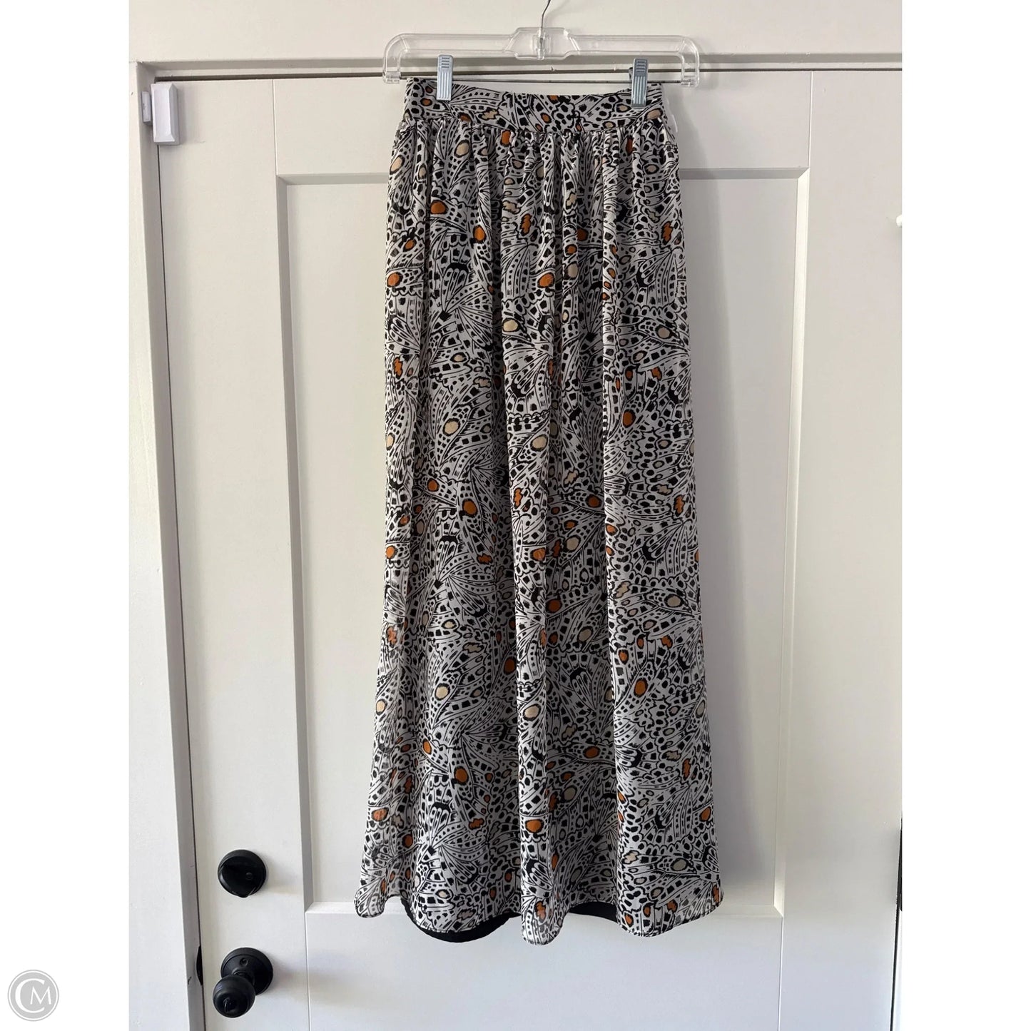 Skirt Maxi By Express In Cream, Size: Xs