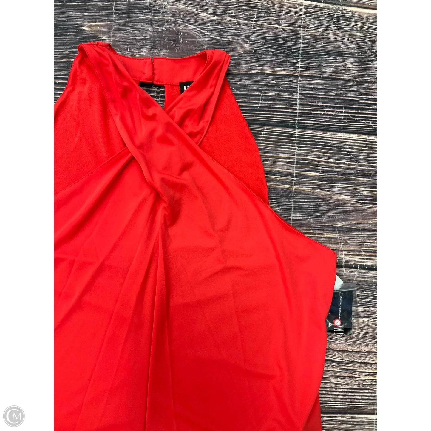 Tank Top By Inc In Red, Size: 1x