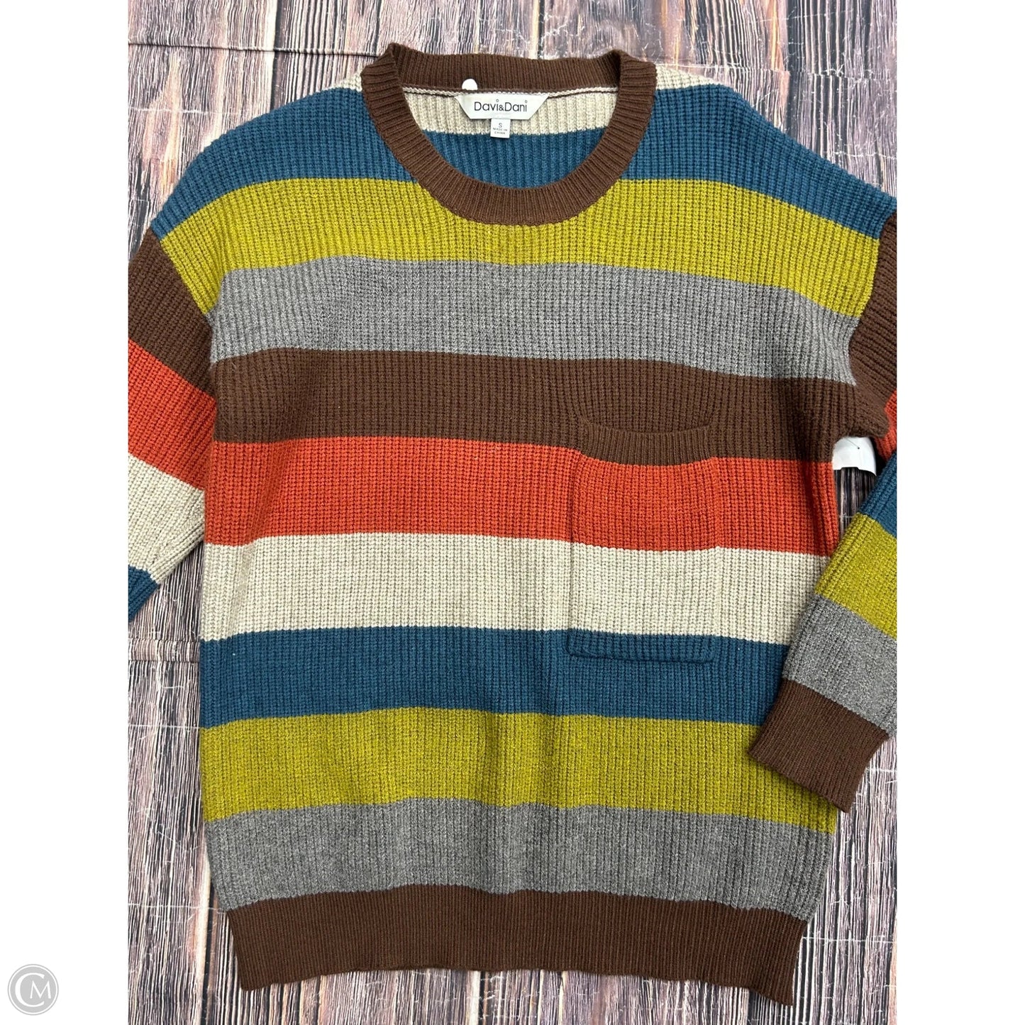 Sweater By Davi & Dani In Blue, Size: S