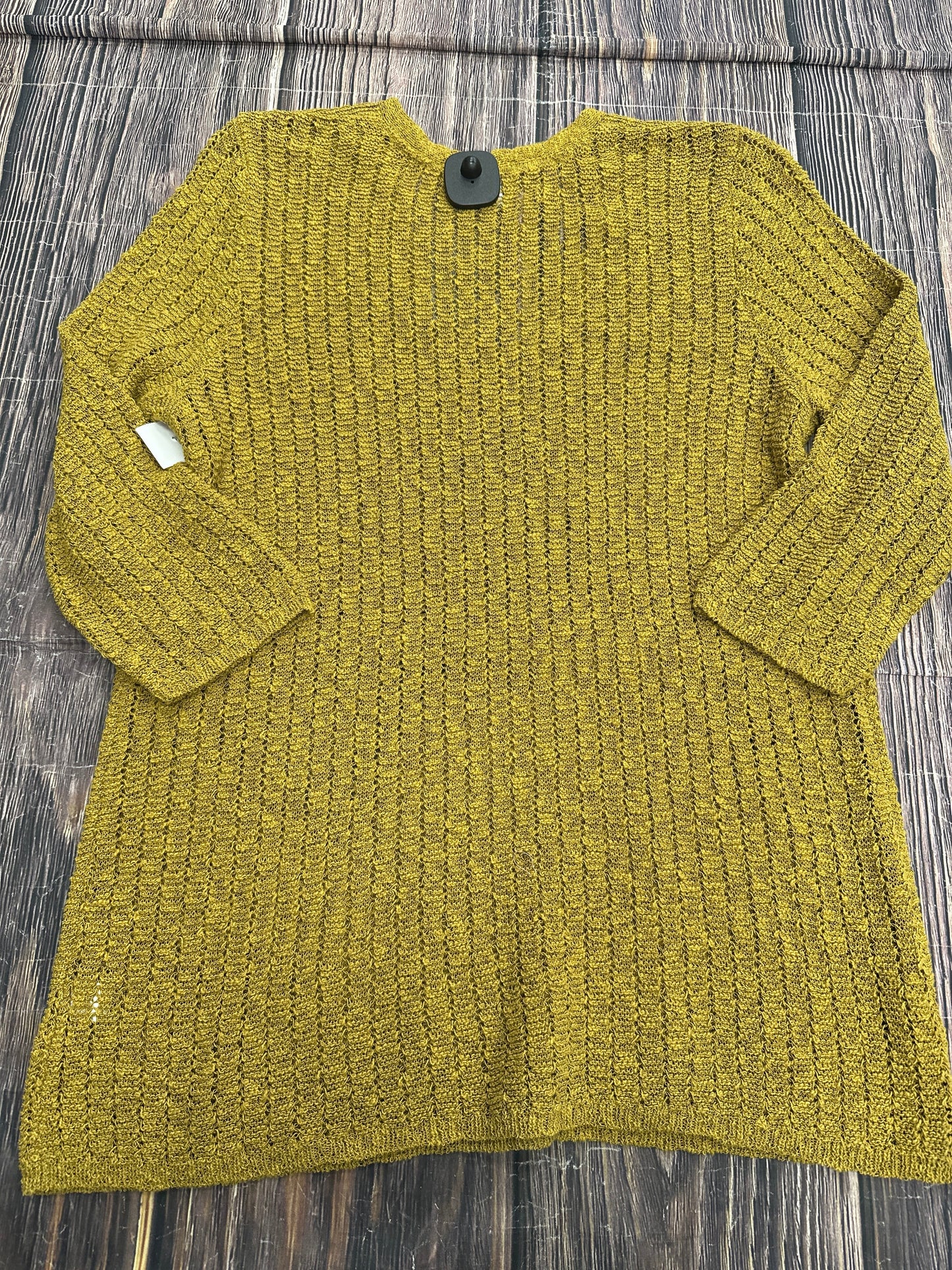 Sweater By J. Jill In Yellow, Size: L