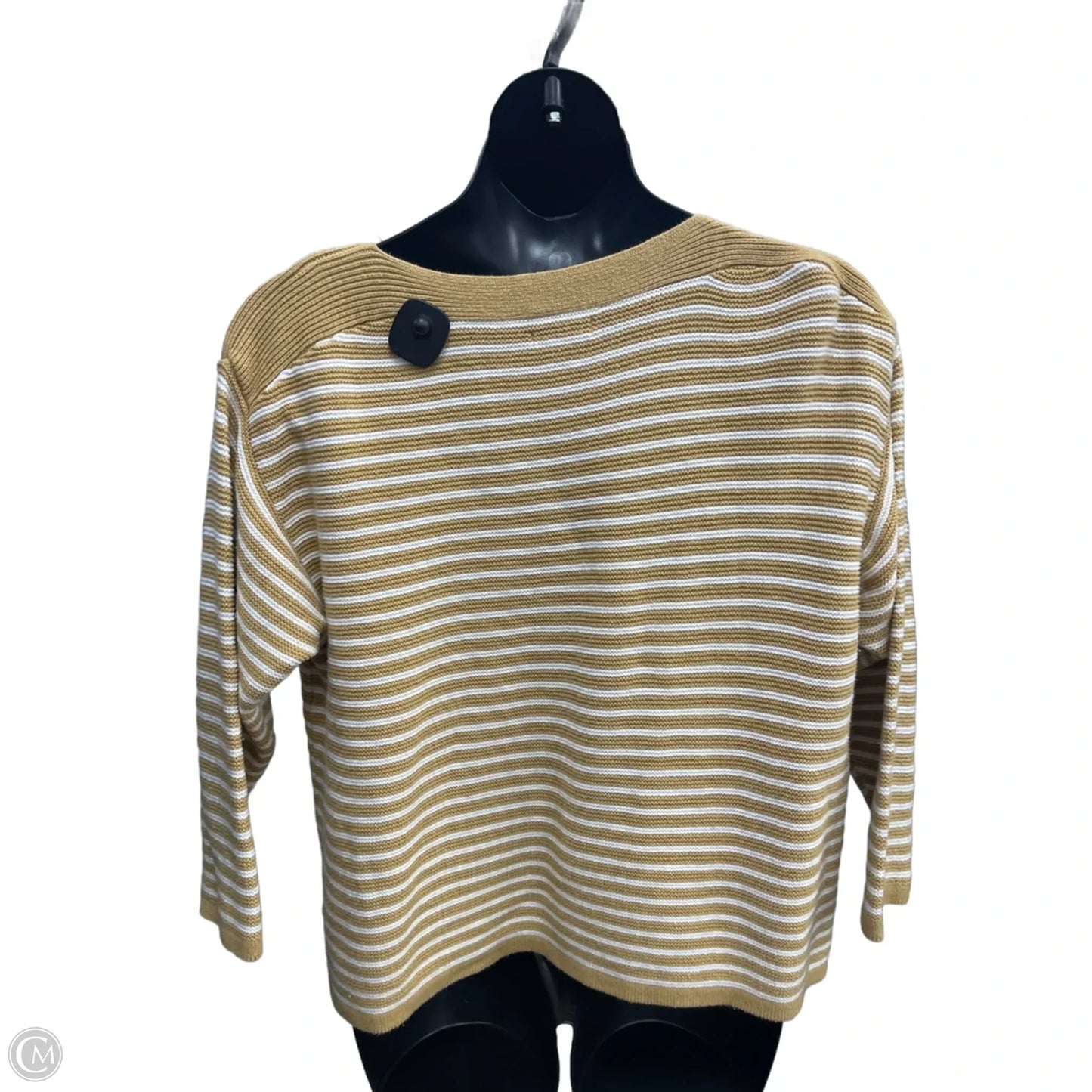 Sweater By Croft And Barrow In Yellow, Size: 2x