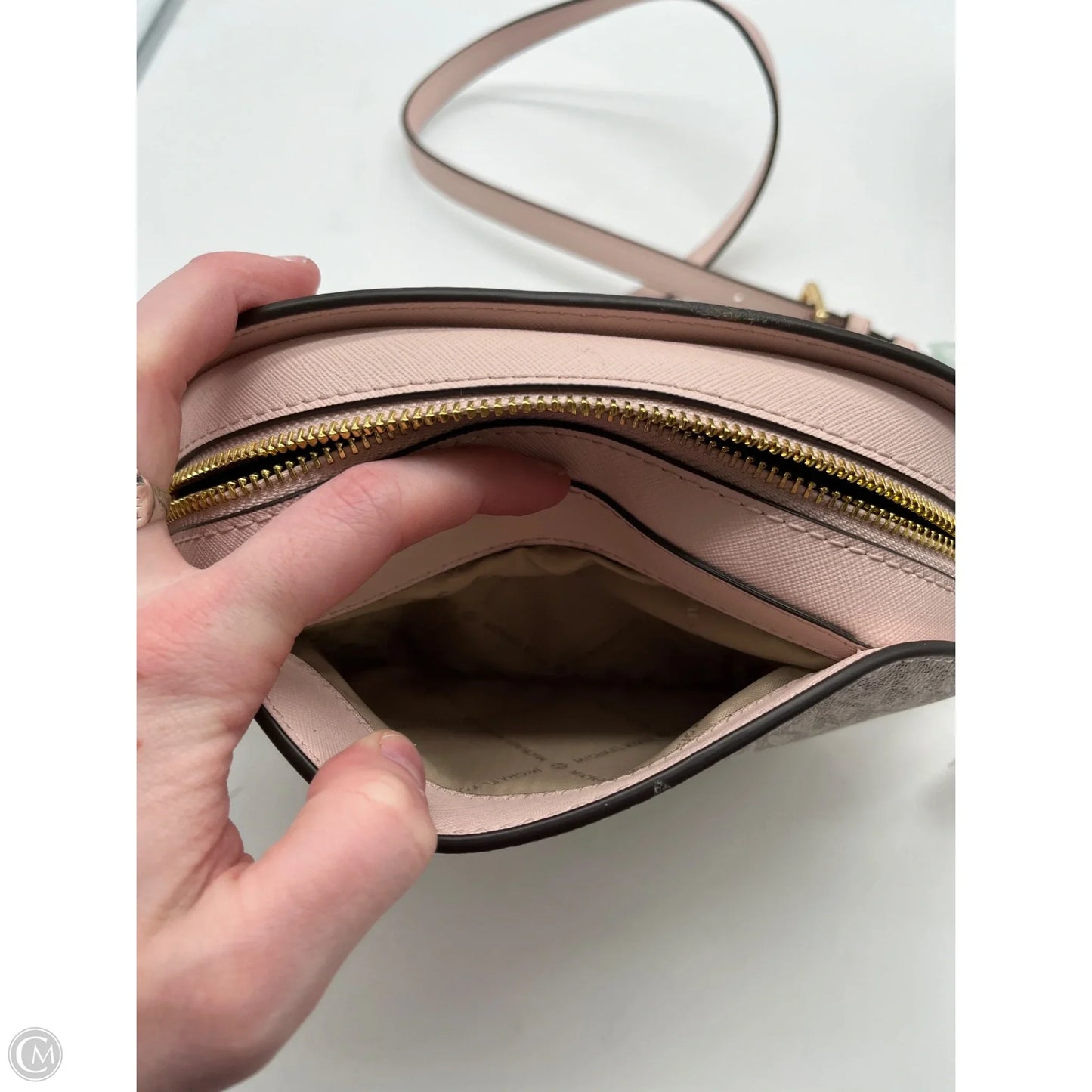 Crossbody Designer By Michael Kors, Size: Small