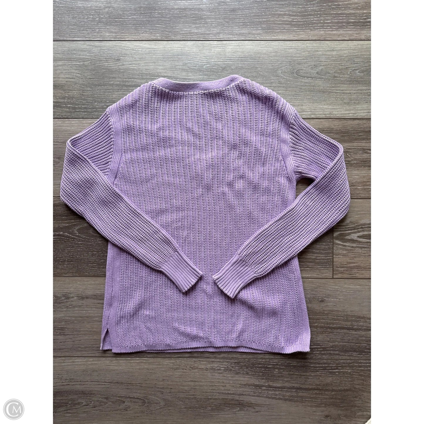 Sweater By Talbots In Purple, Size: Xs