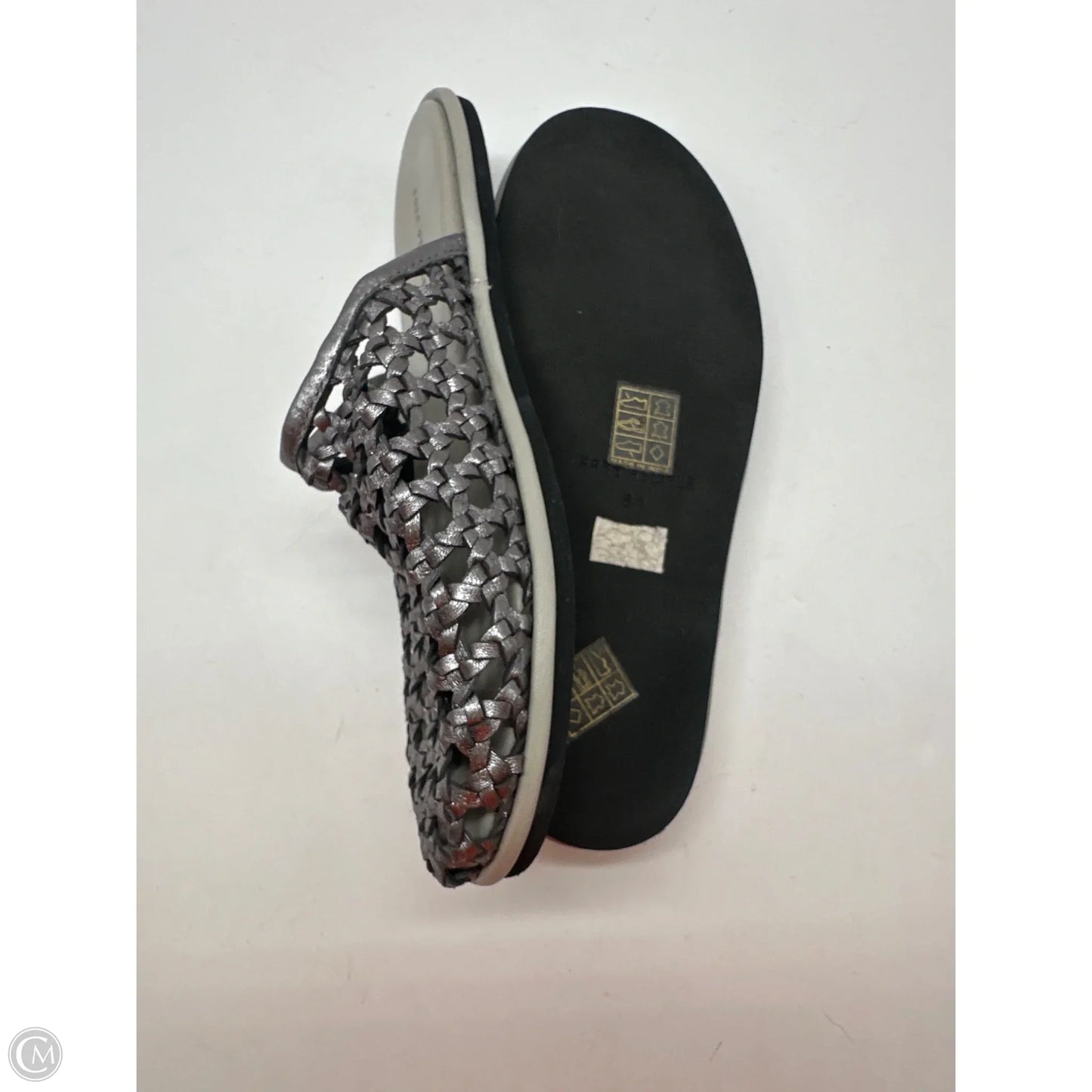 Shoes Flats By Free People In Silver, Size: 8.5