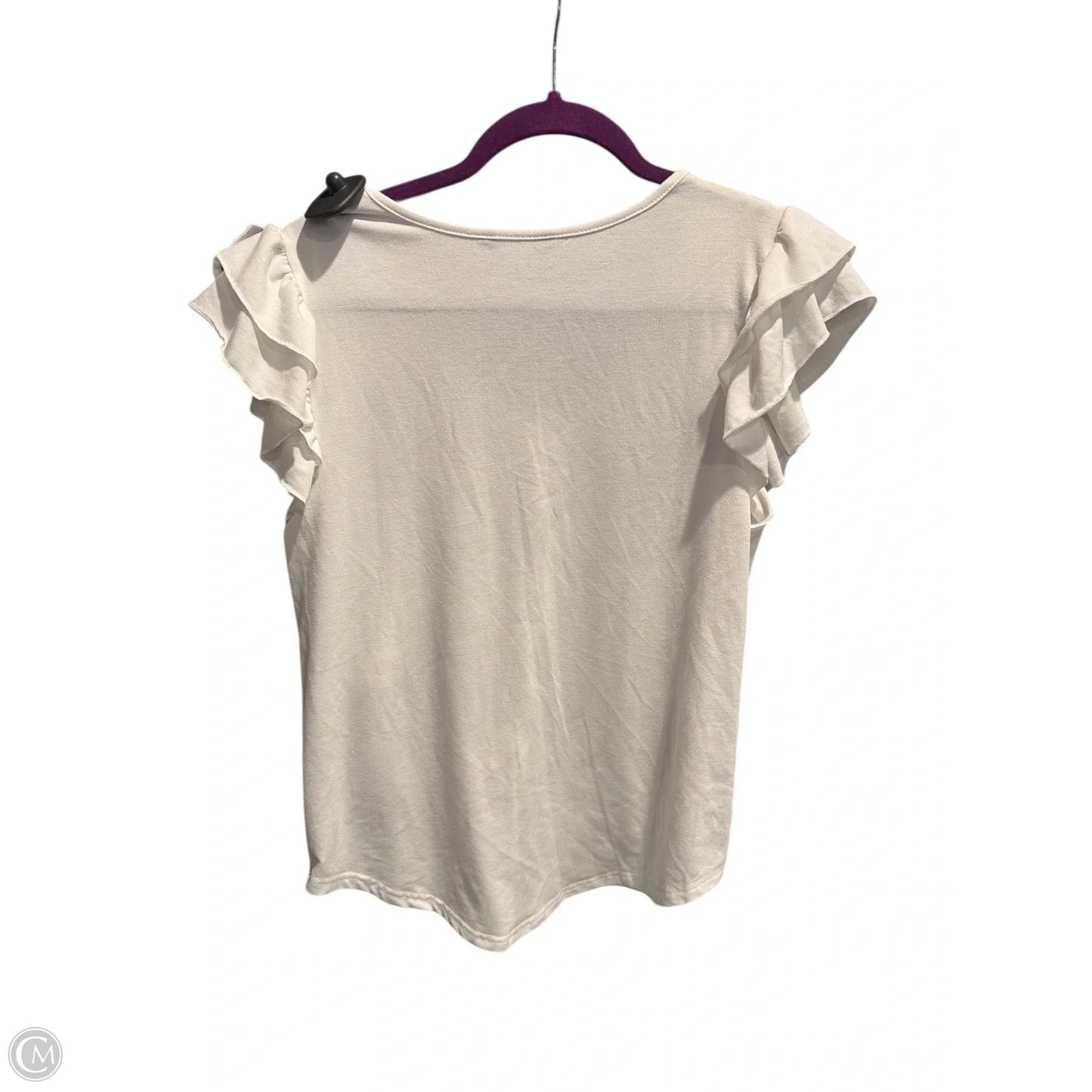 Top Short Sleeve By Dokotoo In White, Size: S