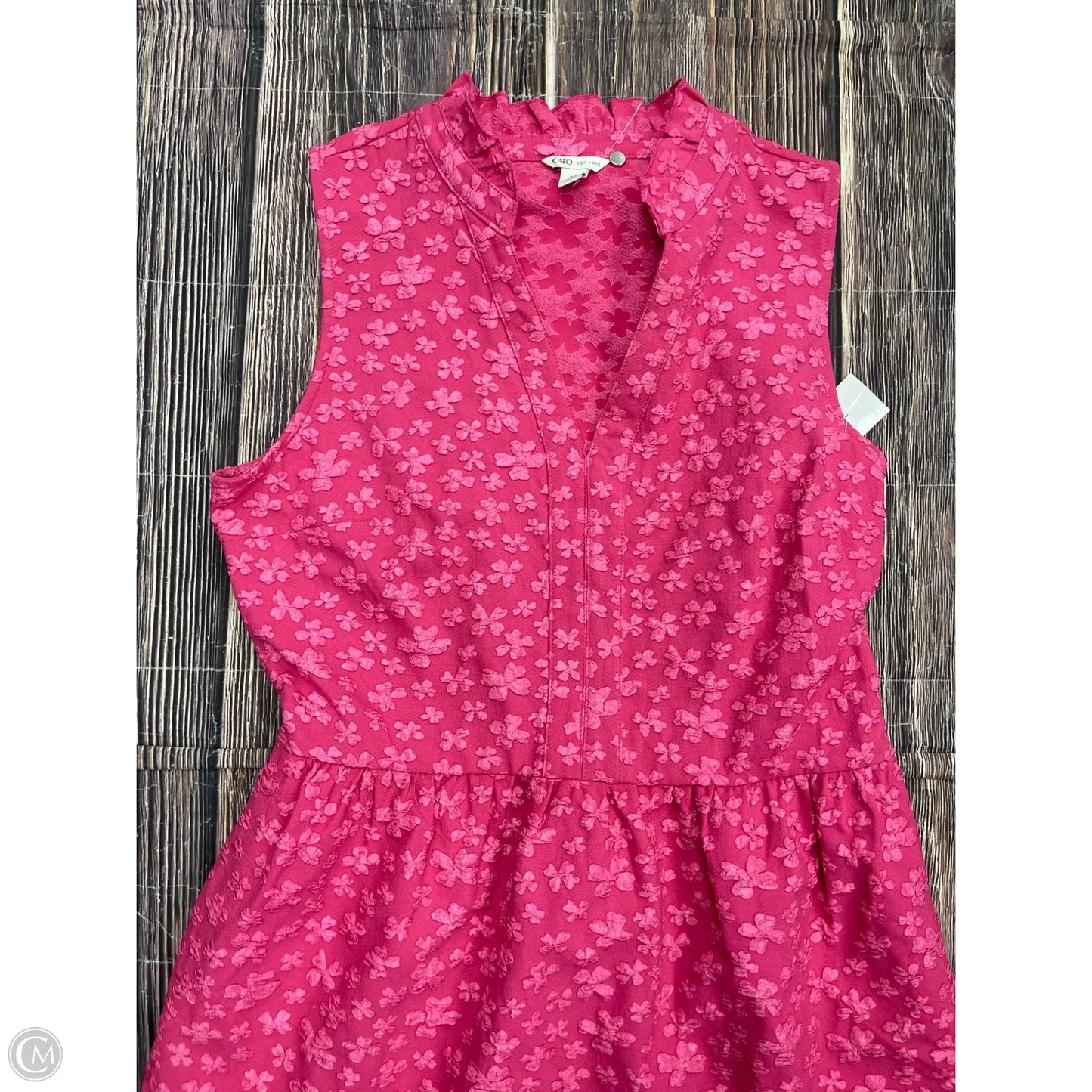 Dress Casual Short By Cato In Pink, Size: M