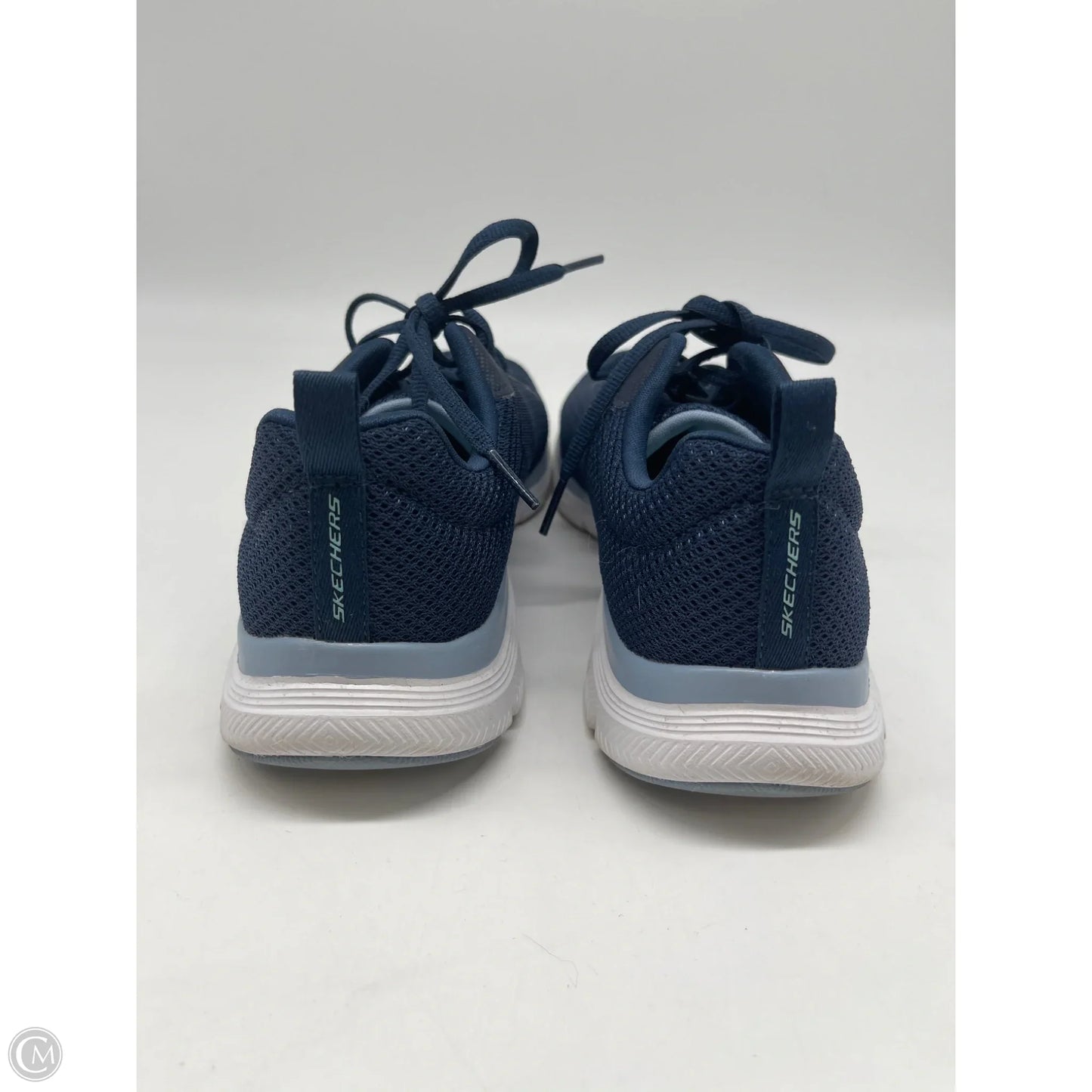 Shoes Athletic By Skechers In Blue, Size: 8