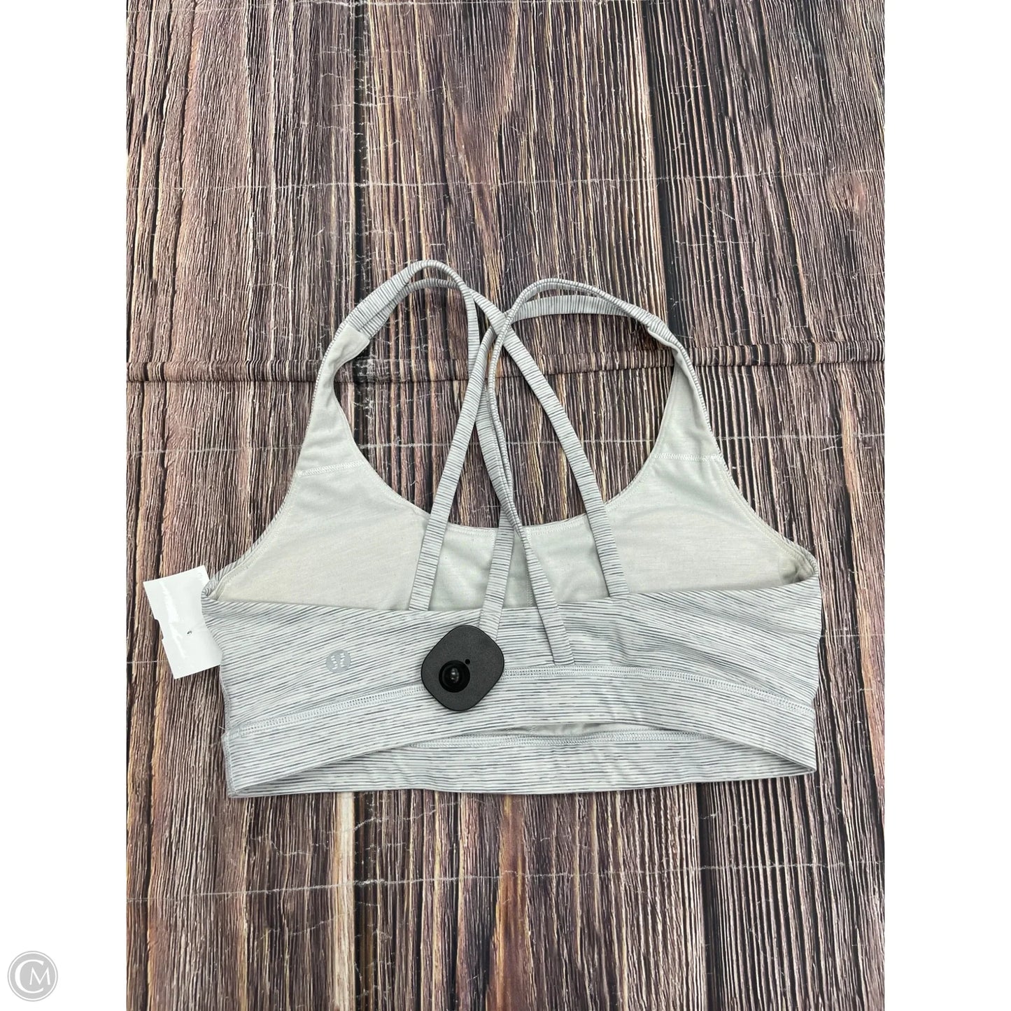 Athletic Bra By Lululemon In Grey, Size: 8