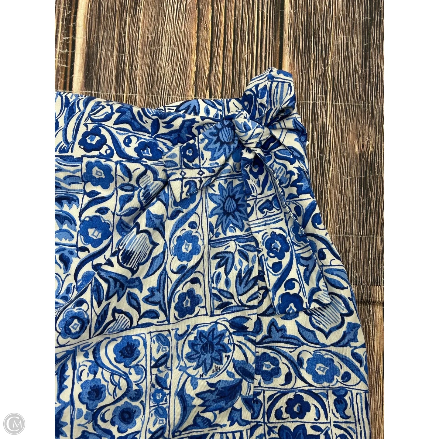 Skirt Midi By Ann Taylor In Blue, Size: 4p