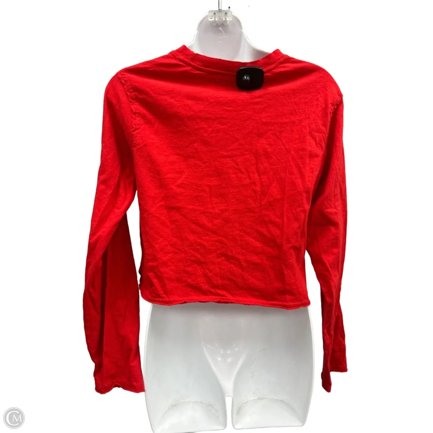 Top Long Sleeve By We The Free In Red, Size: S