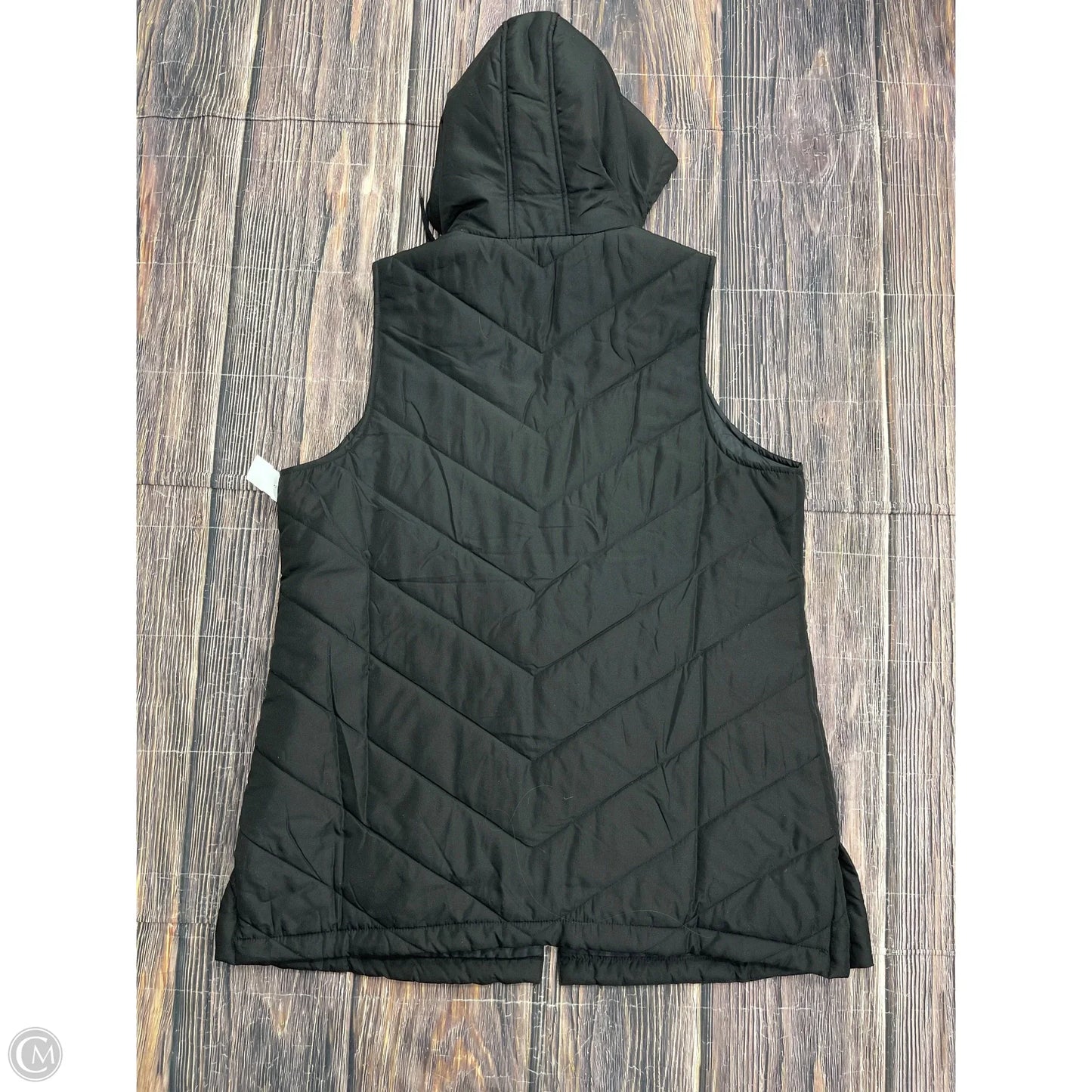 Vest Puffer & Quilted By Cj Banks In Black, Size: 1x