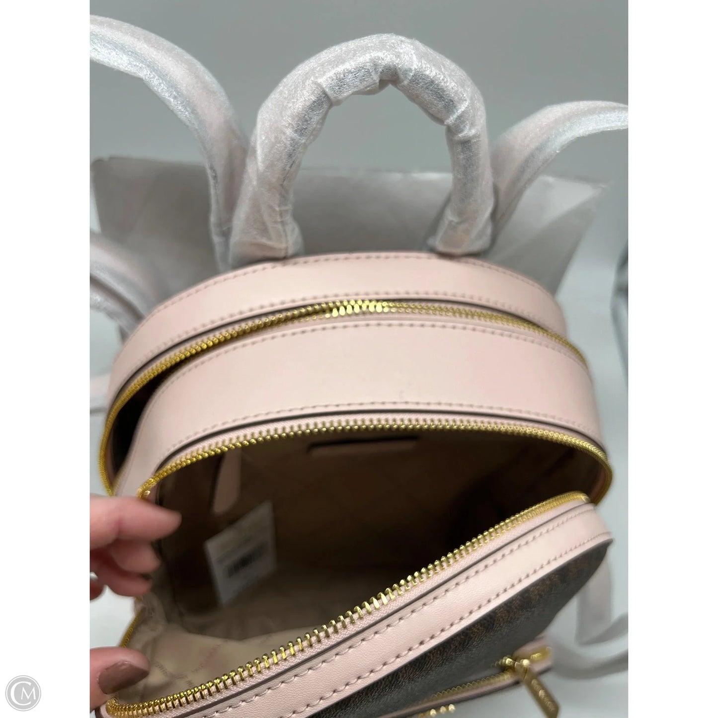 Backpack Designer By Michael Kors, Size: Medium