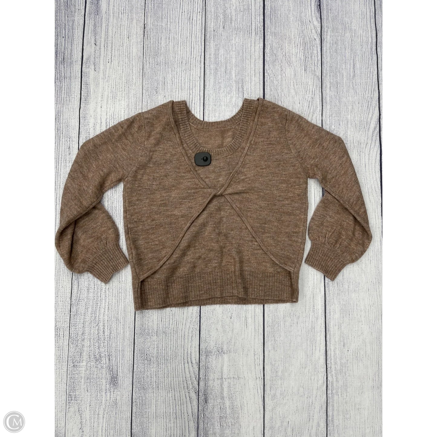 Sweater By French Connection In Brown, Size: L