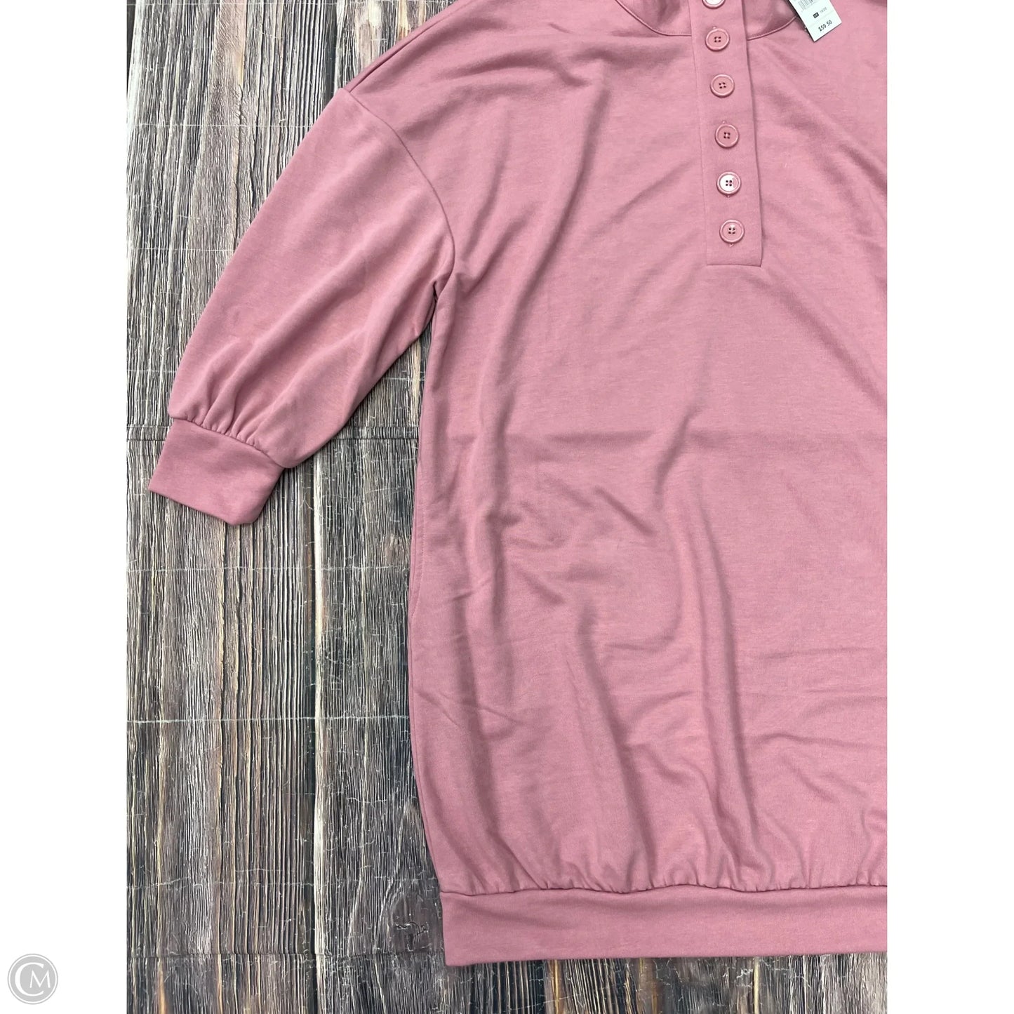 Dress Casual Short By Ashley Stewart In Pink, Size: 1x